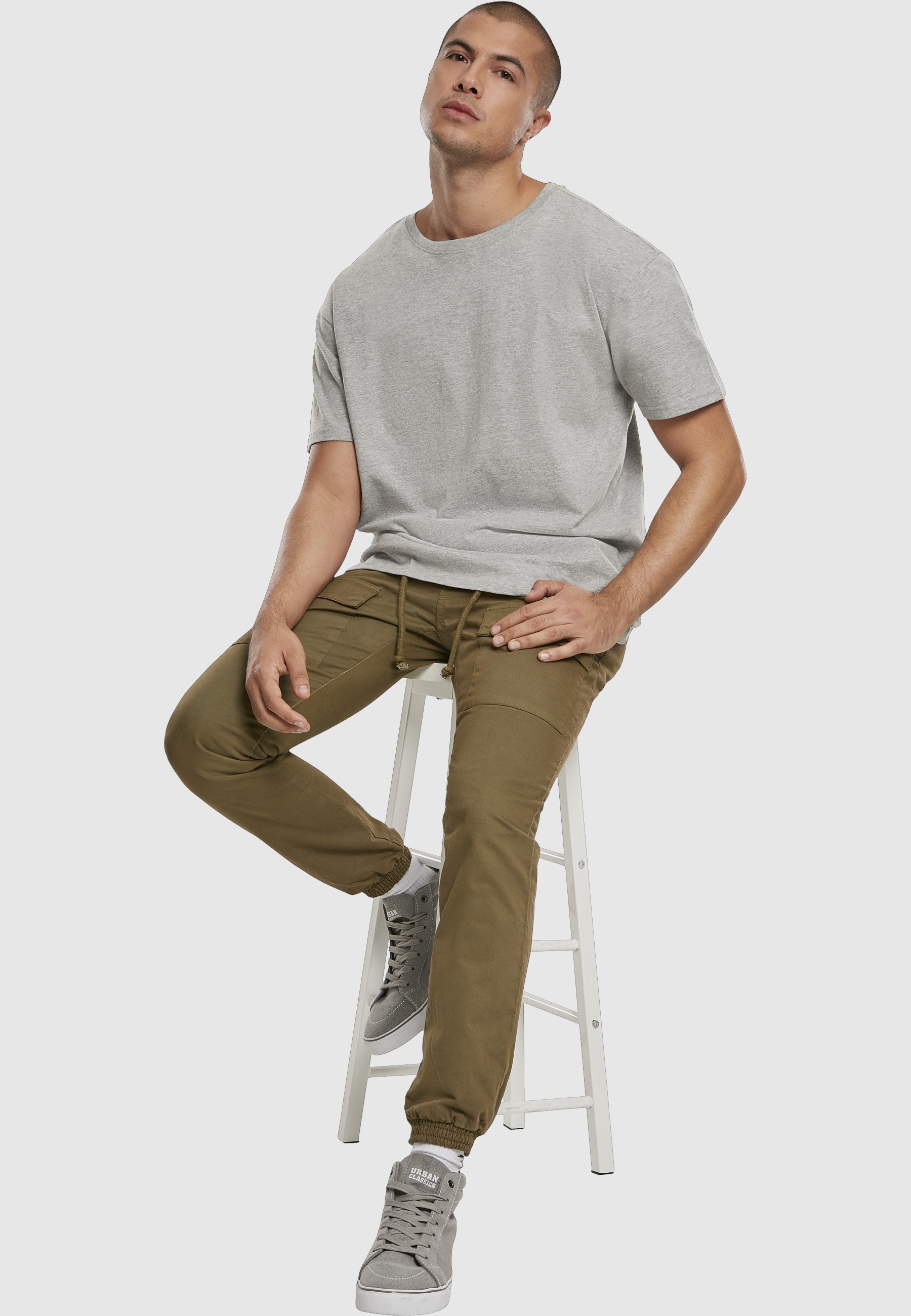 URBAN CLASSICS Jogginghose »Urban Classics Herren Front Pocket Cargo Jogging Pants«