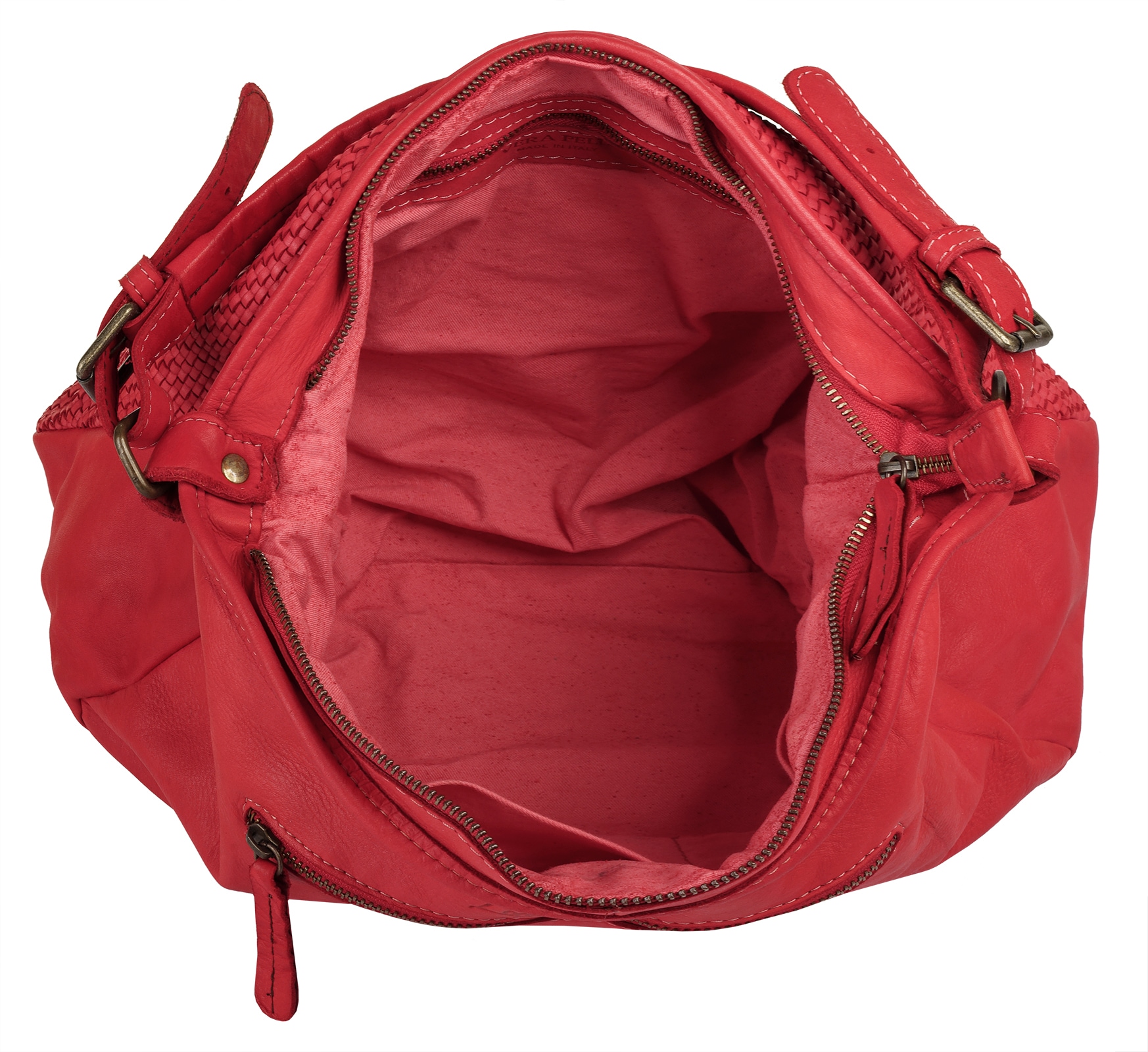 Samantha Look Shopper echt Leder, Made in Italy