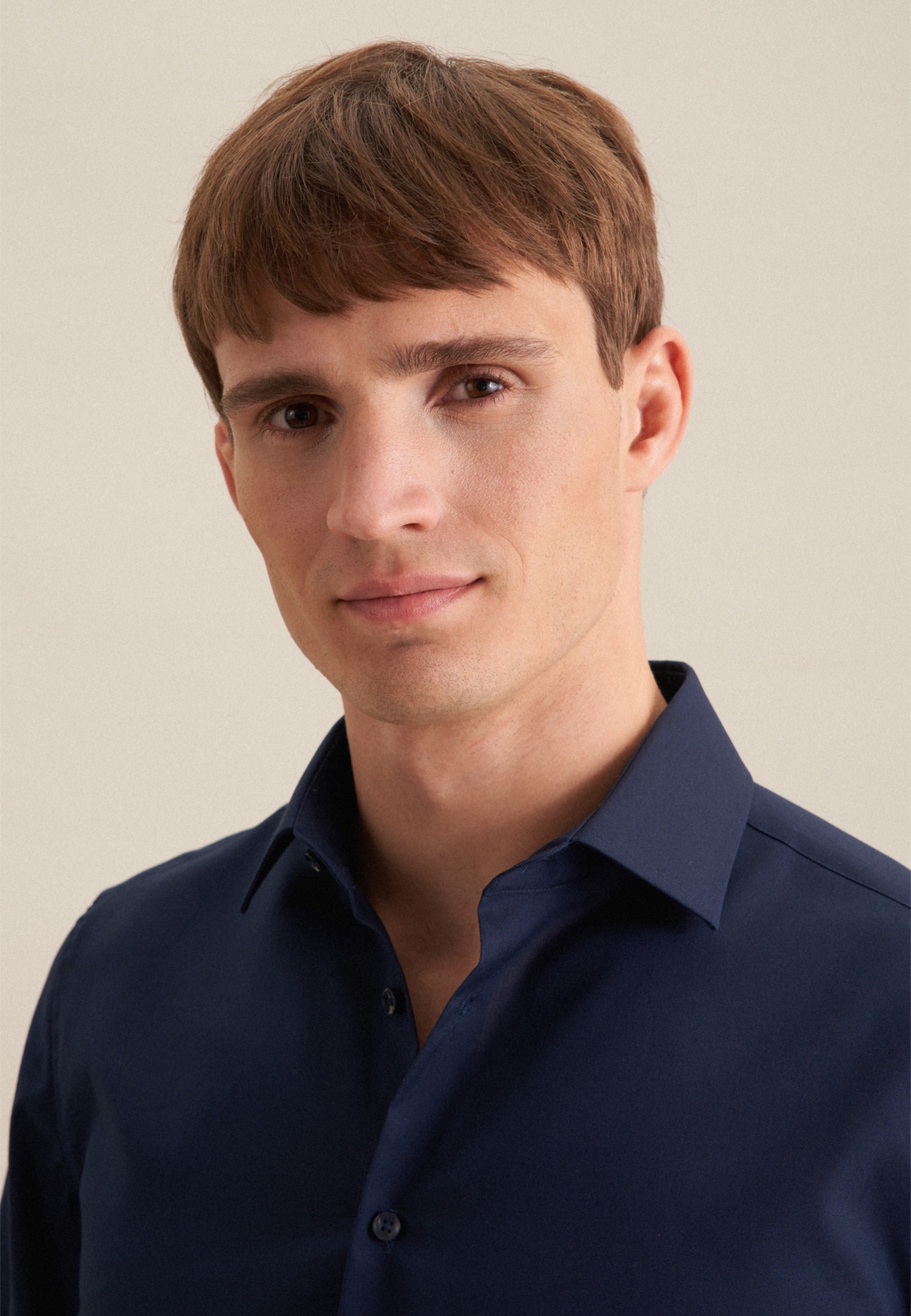 seidensticker Businesshemd »Schwarze Rose« Slim 1/1 Kentkragen Uni