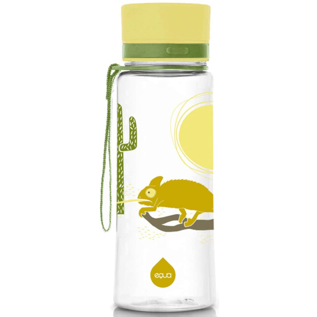 equa Trinkflasche »Kid´s Chameleon«, (1 tlg.), Tritan-Kunststoff, 600 ml