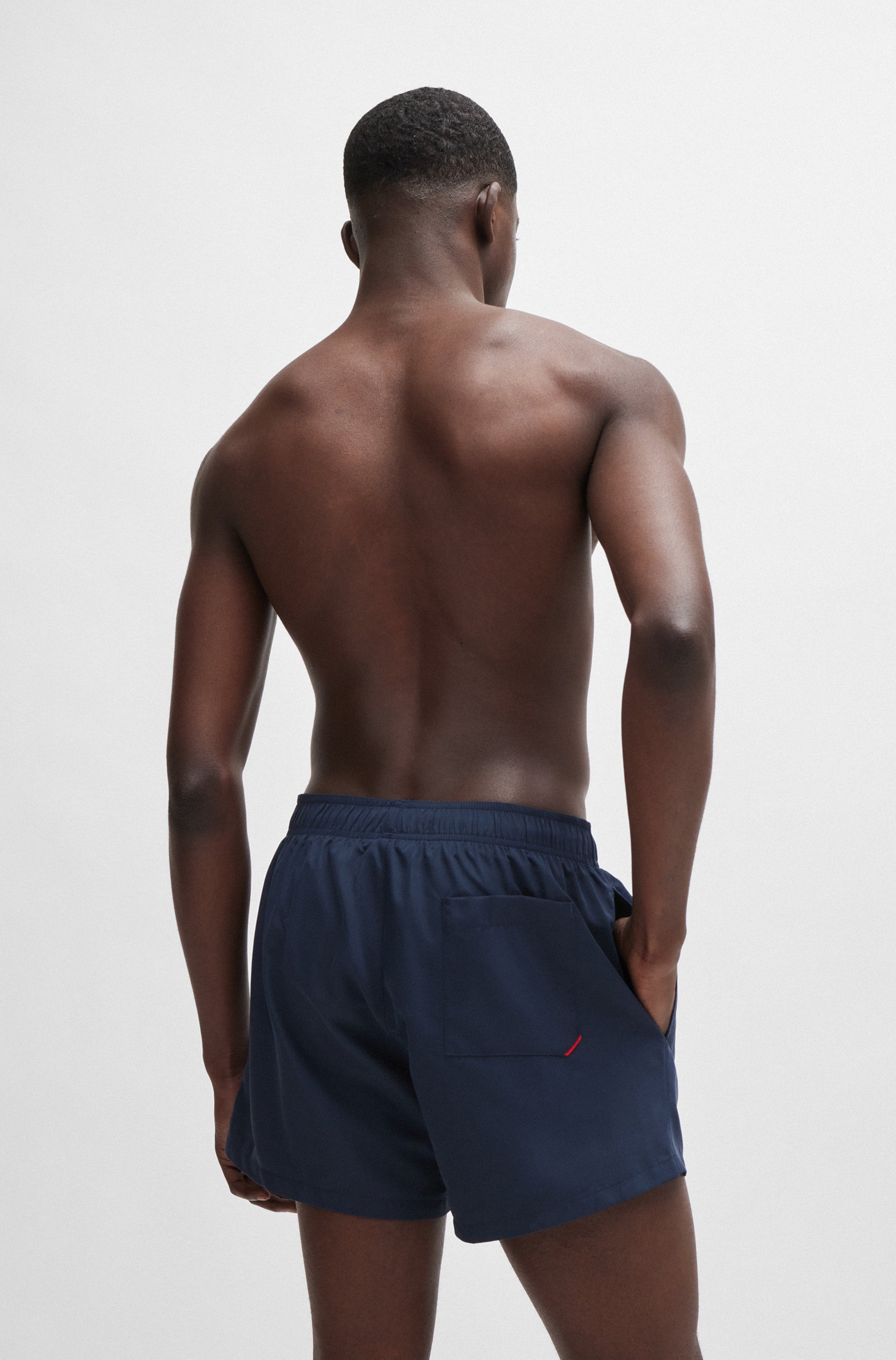 HUGO Underwear Badeshorts »ABAS«, seitlich mit großem HUGO Logo-Print