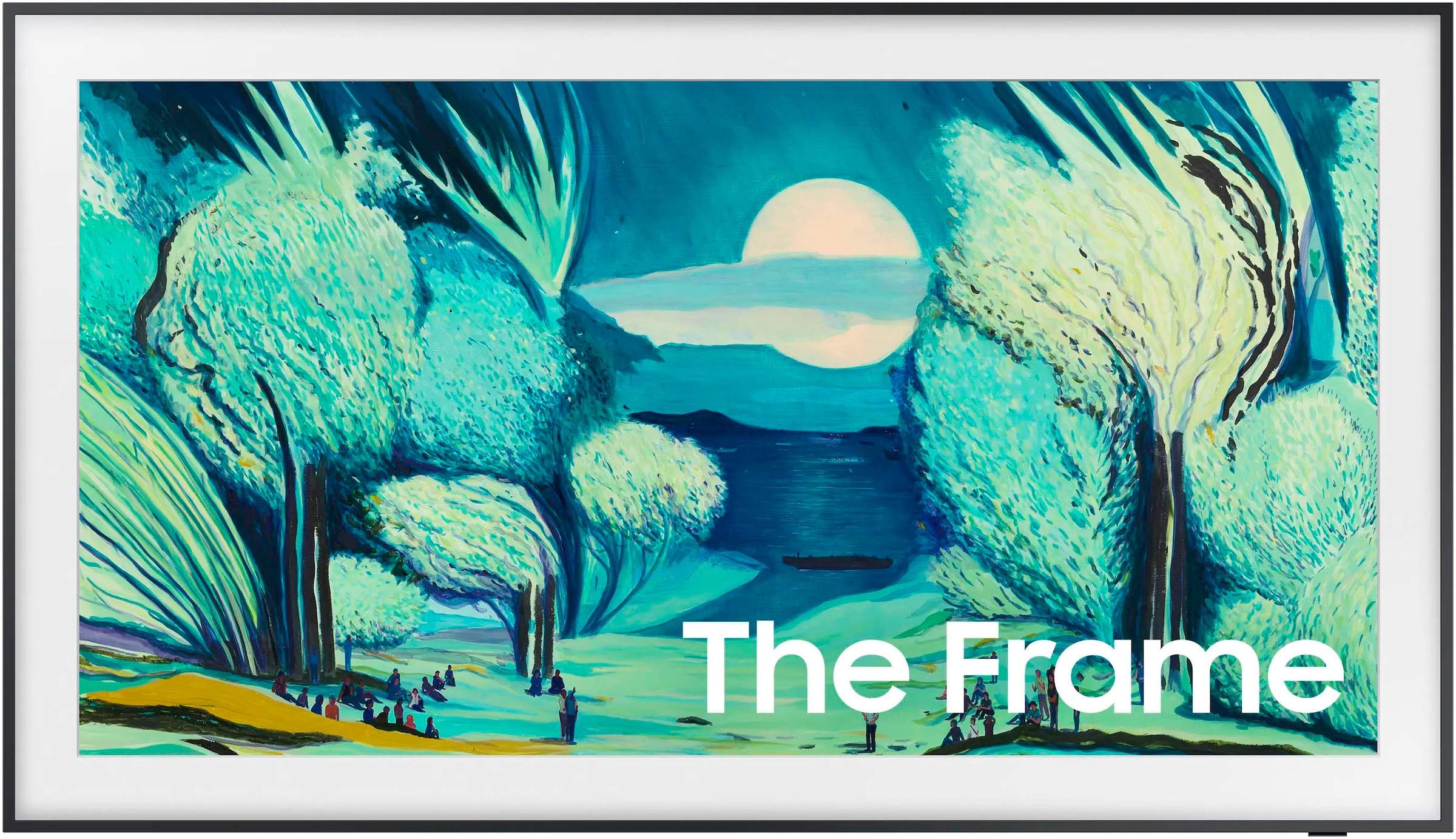 Samsung QLED-Fernseher »GQ65LS03FAU«, 4K Ultra HD, Smart-TV, The Frame, Mattes Display, Art Mode, Austauschbare Rahmen, Dolby Atmos