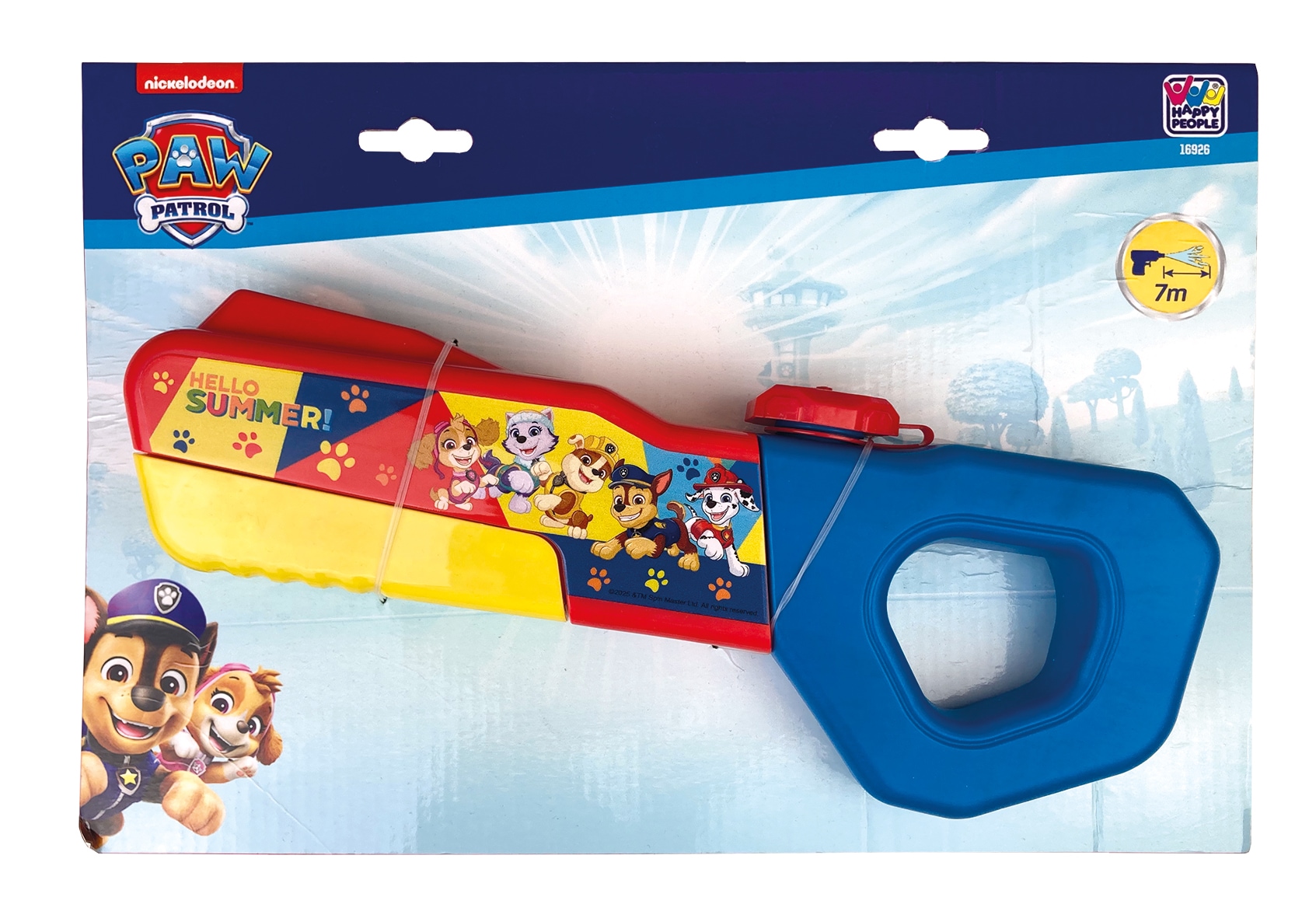 Happy People Wasserpistole "Wasserpistole PAW PATROL", bunt