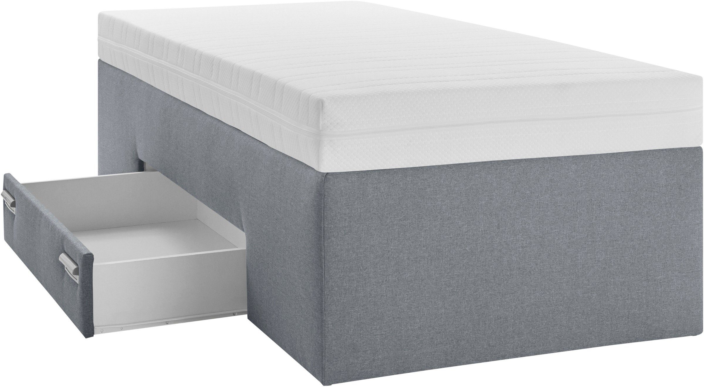 Westfalia Schlafkomfort Boxspringbett, mit integrierter Schublade, frei im Raum stellbar