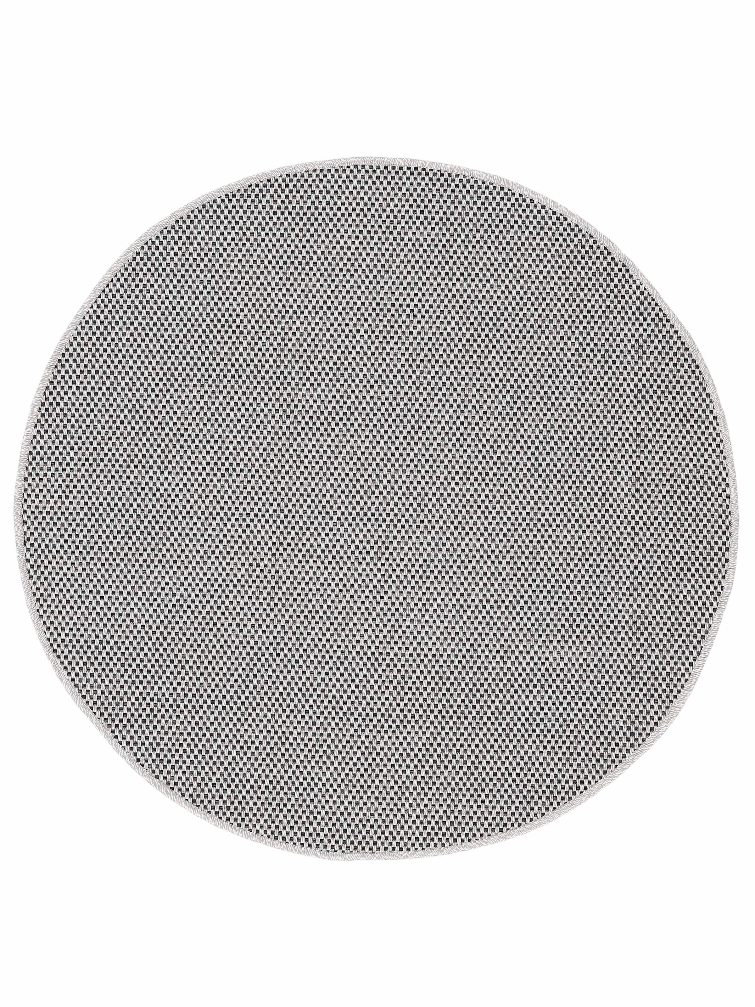 carpetfine Teppich »Boho 105«, rund, 4 mm Höhe, robustes Flachgewebe, Sisal günstig online kaufen