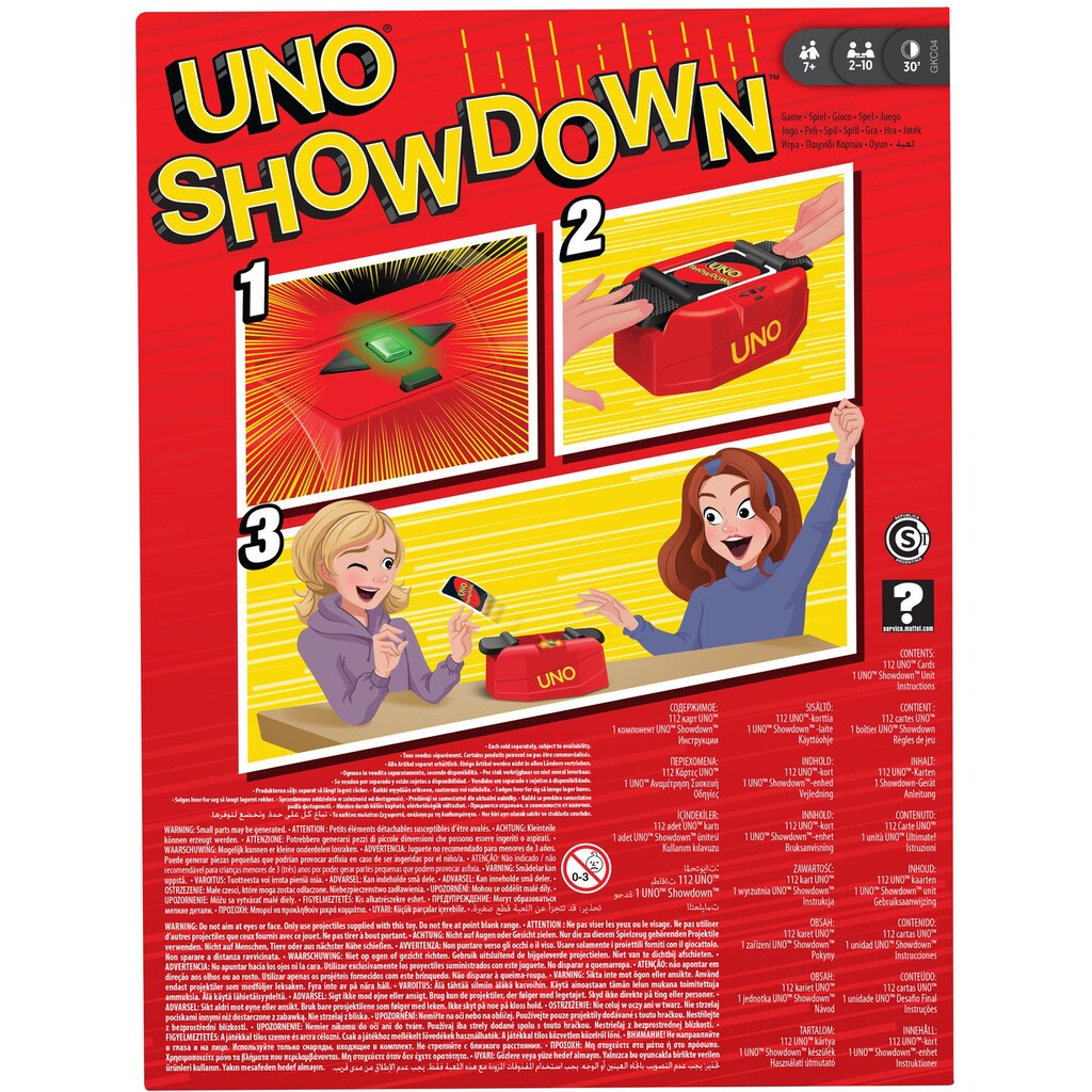 Mattel games Spiel »UNO Showdown«