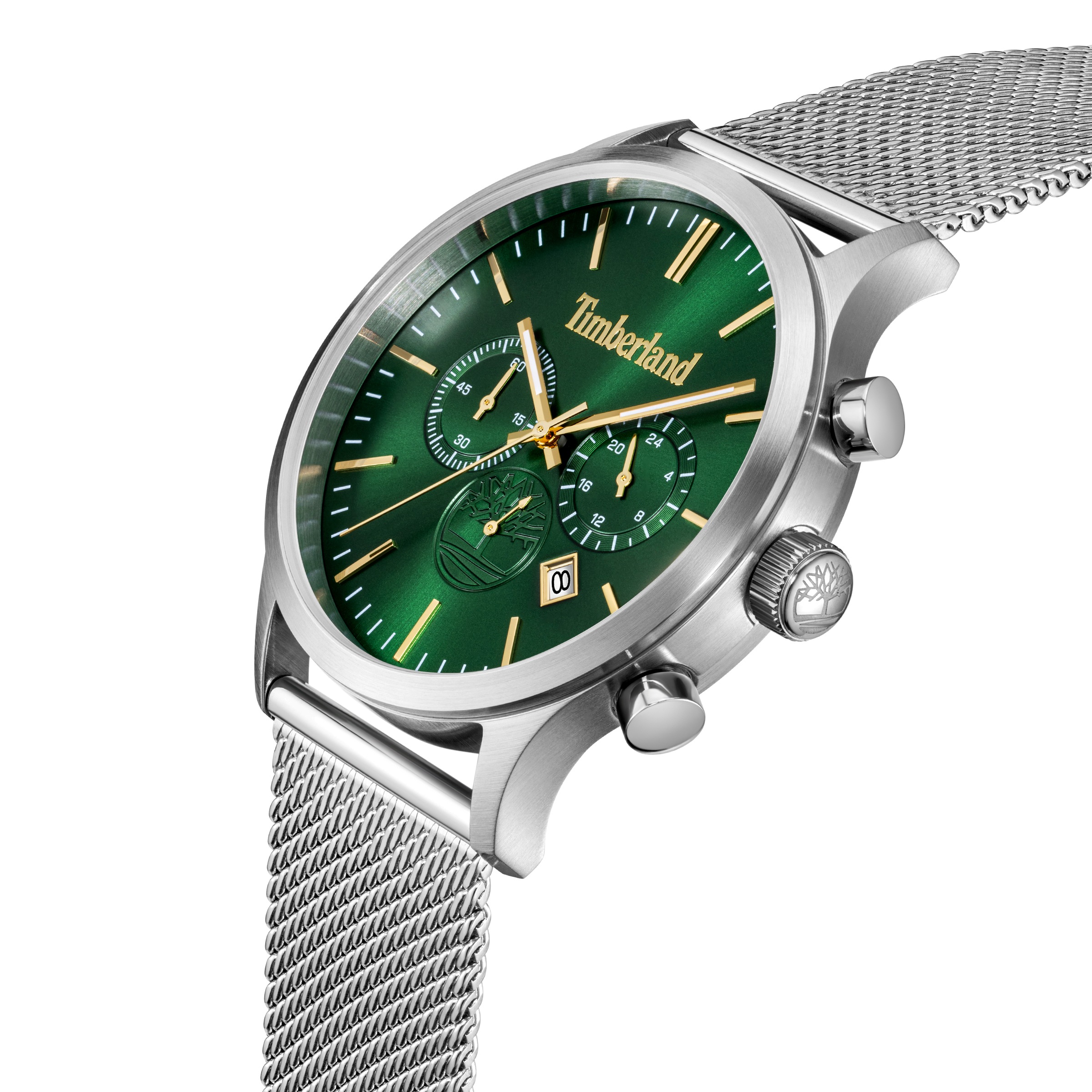 Timberland Chronograph »Annes Brook« Quarzuhr, Armbanduhr, Herrenuhr, Edelstahlarmband, analog, Tag