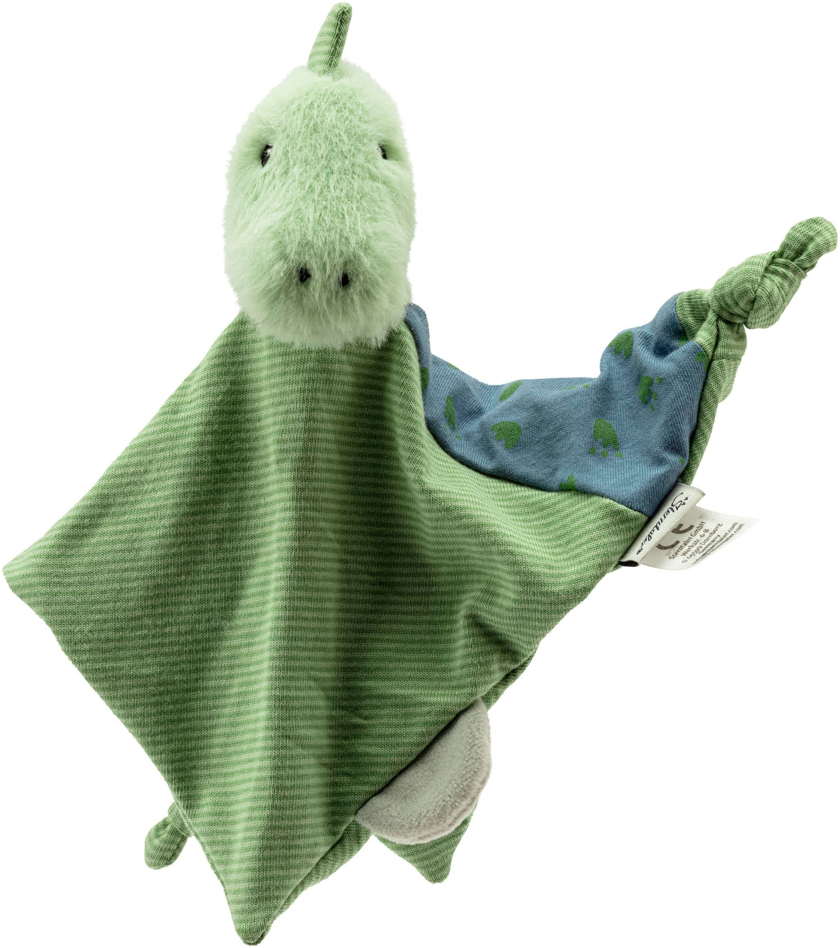 Sterntaler® Schmusetuch »Dino Rexi, S«, mit Rassel