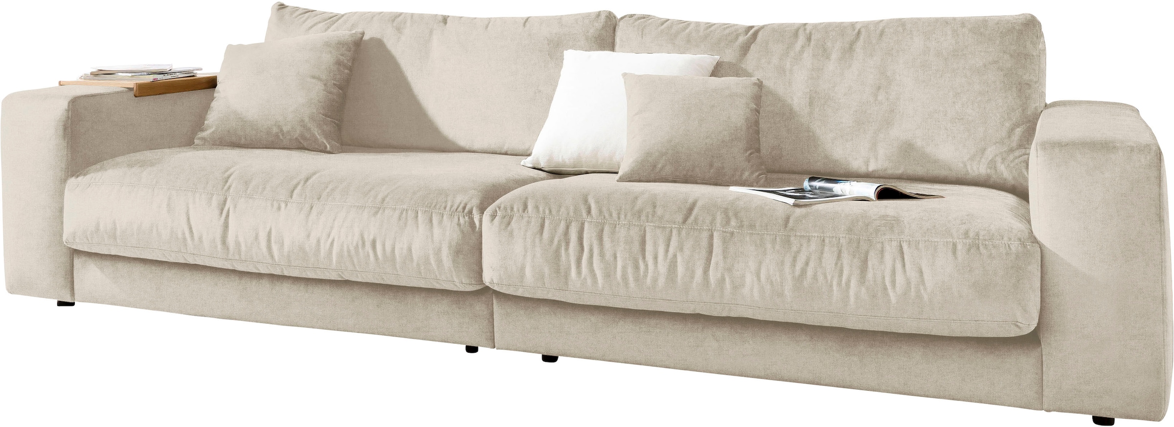 3C Candy Big-Sofa »Enisa II«, incl. 1 Flatterkissen, Wahlweise mit  Flecken-Schutz-Bezug Easy care auf Rechnung kaufen