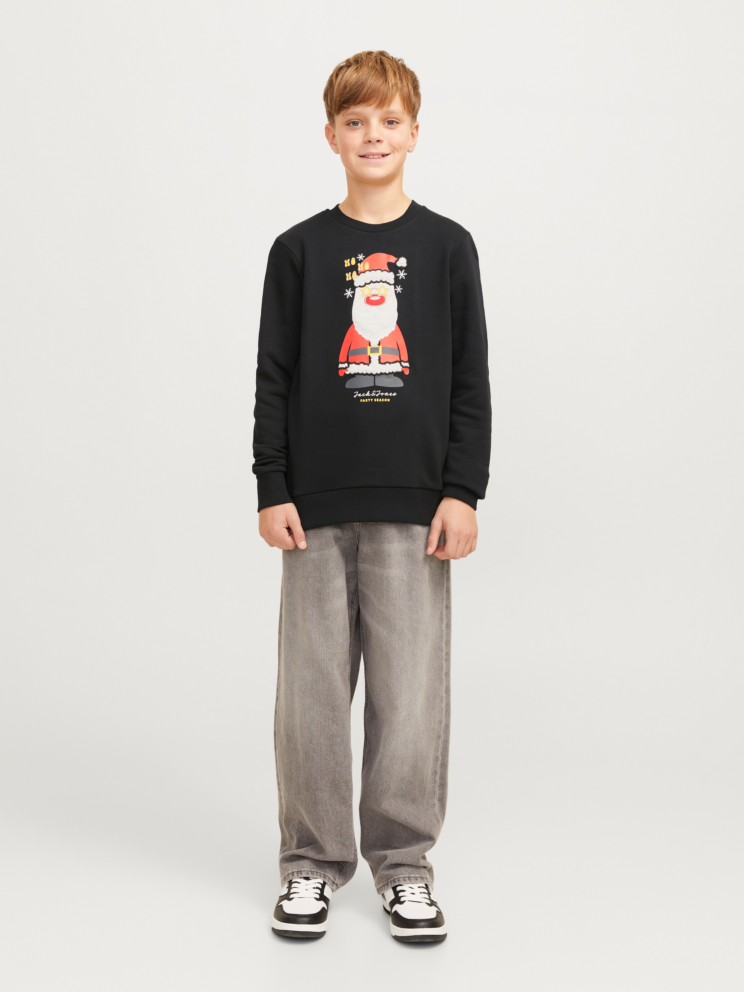 Jack & Jones Junior Sweatshirt »JJXMAS JOLLY SWEAT CREW NECK JNR«, mit Weihnachtsmotiven