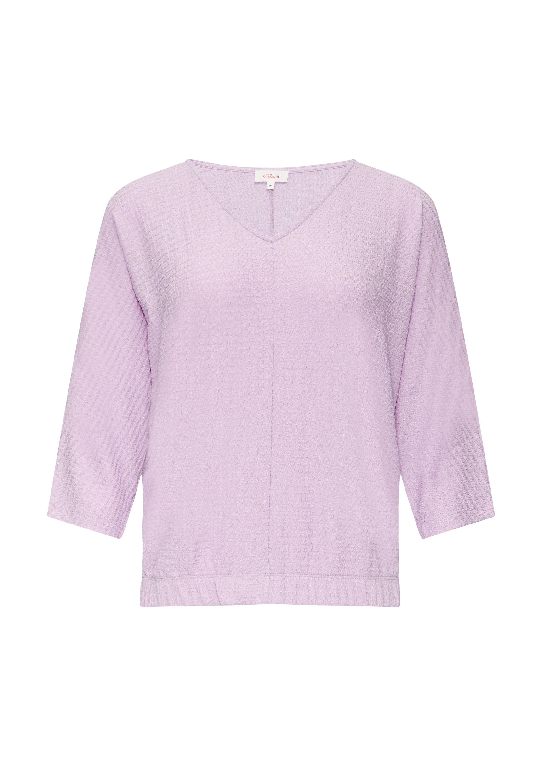 s.Oliver 3/4-Arm-Shirt, mit Struktur