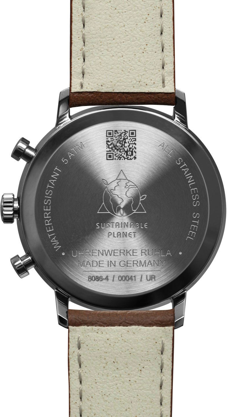 ZEPPELIN Chronograph »LZ 129 Hindenburg Solar Sustainable Planet« Armbanduhr, Herrenuhr, Solar, Datum, Stoppfunktion, Made in Germany