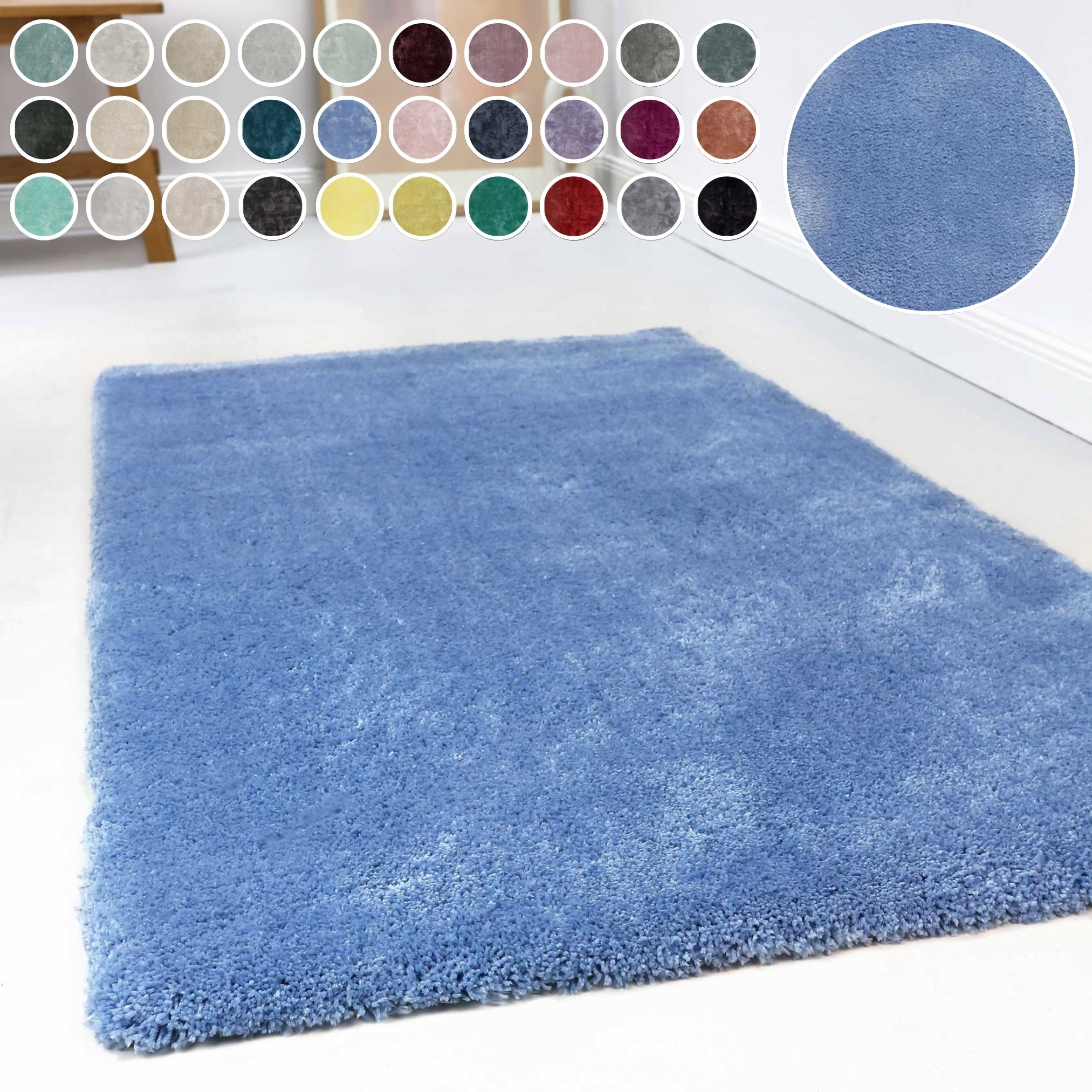 Esprit Hochflor-Teppich »Relaxx ESP-4150«, rechteckig, 25 mm Höhe, Wohnzimm günstig online kaufen