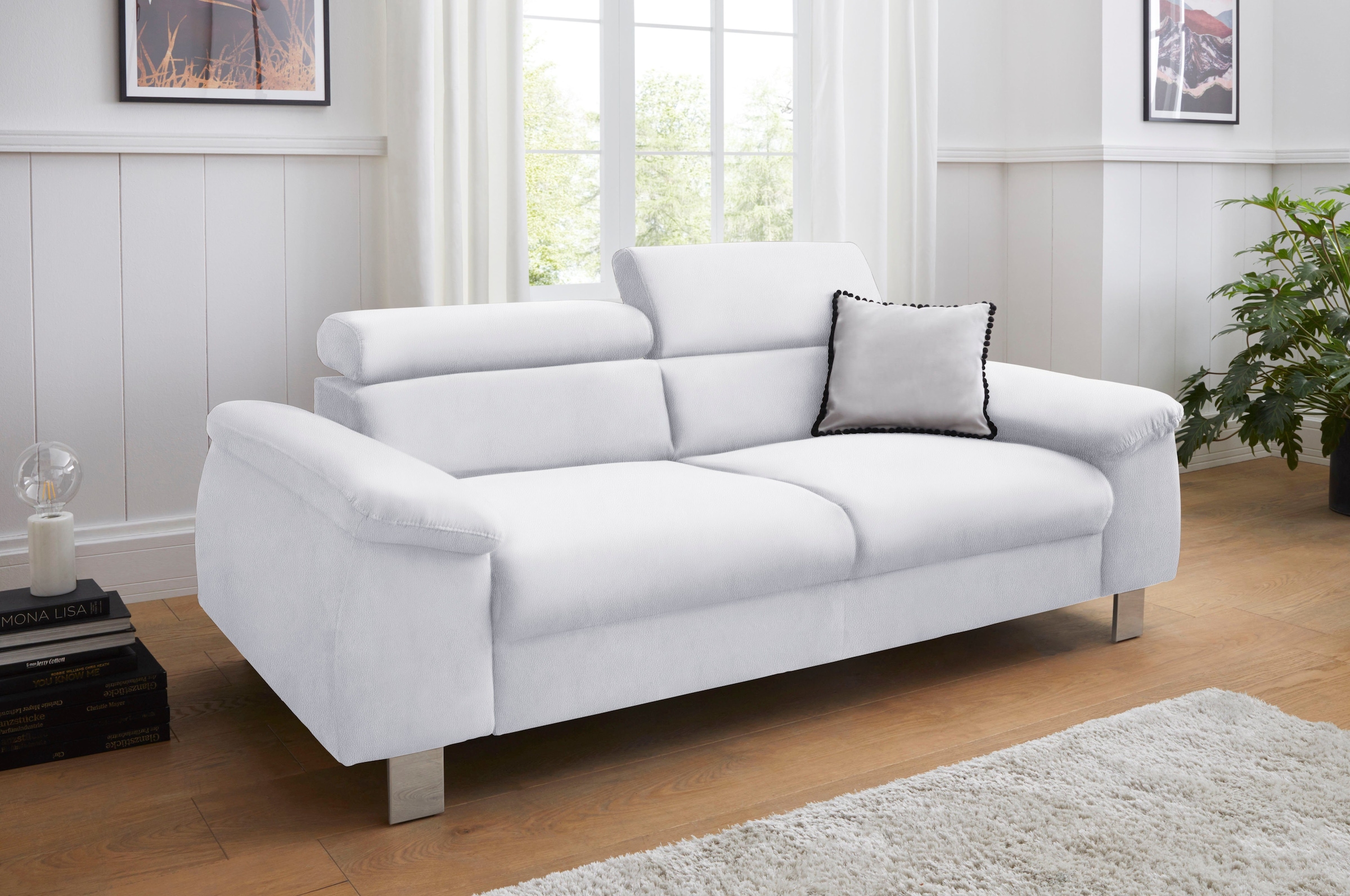 COTTA Polstergarnitur »Komaris, B: 193 bzw. 100 cm« Set, Set: 3er-Sofa & Ho günstig online kaufen
