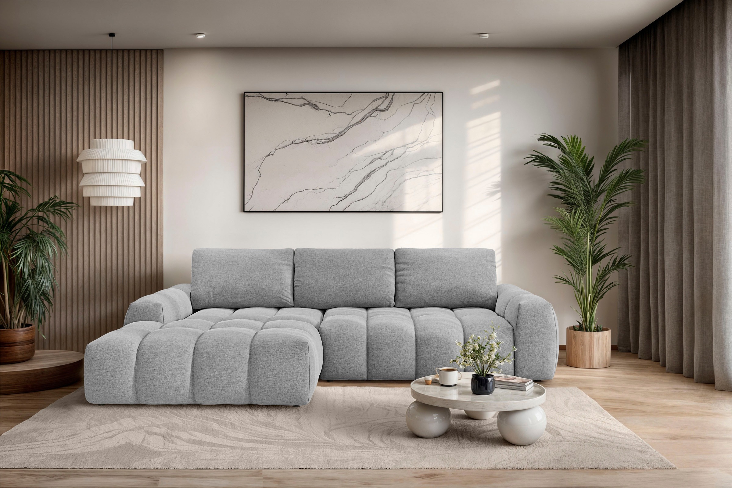 INOSIGN Ecksofa »AZITA klein optionale Schlafsofa mit Bettkasten, B/T/H: 27 günstig online kaufen