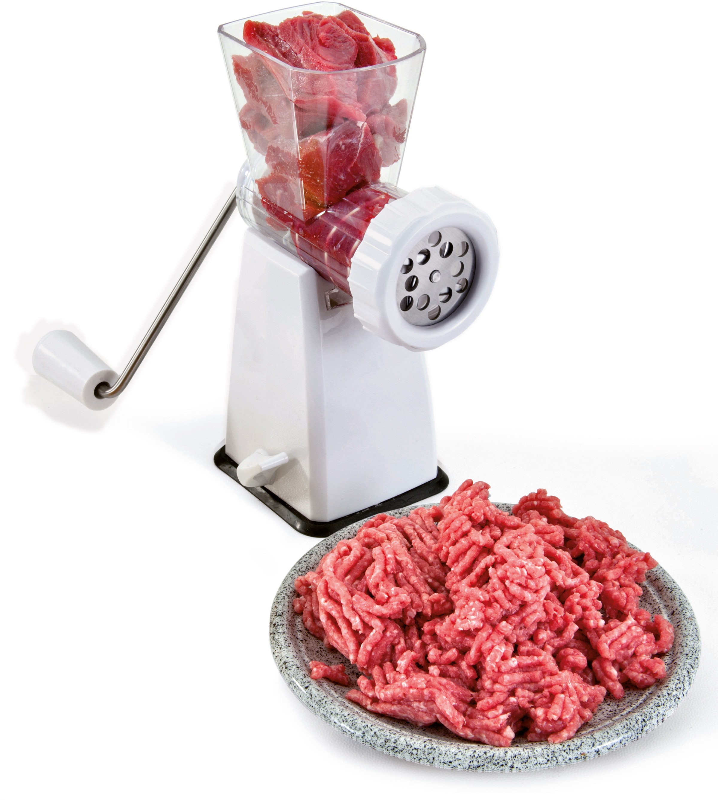 Metaltex Fleischwolf »Tartare«, Kunststoff/Spritzguß, mit 2 Einsätzen, Kurb günstig online kaufen