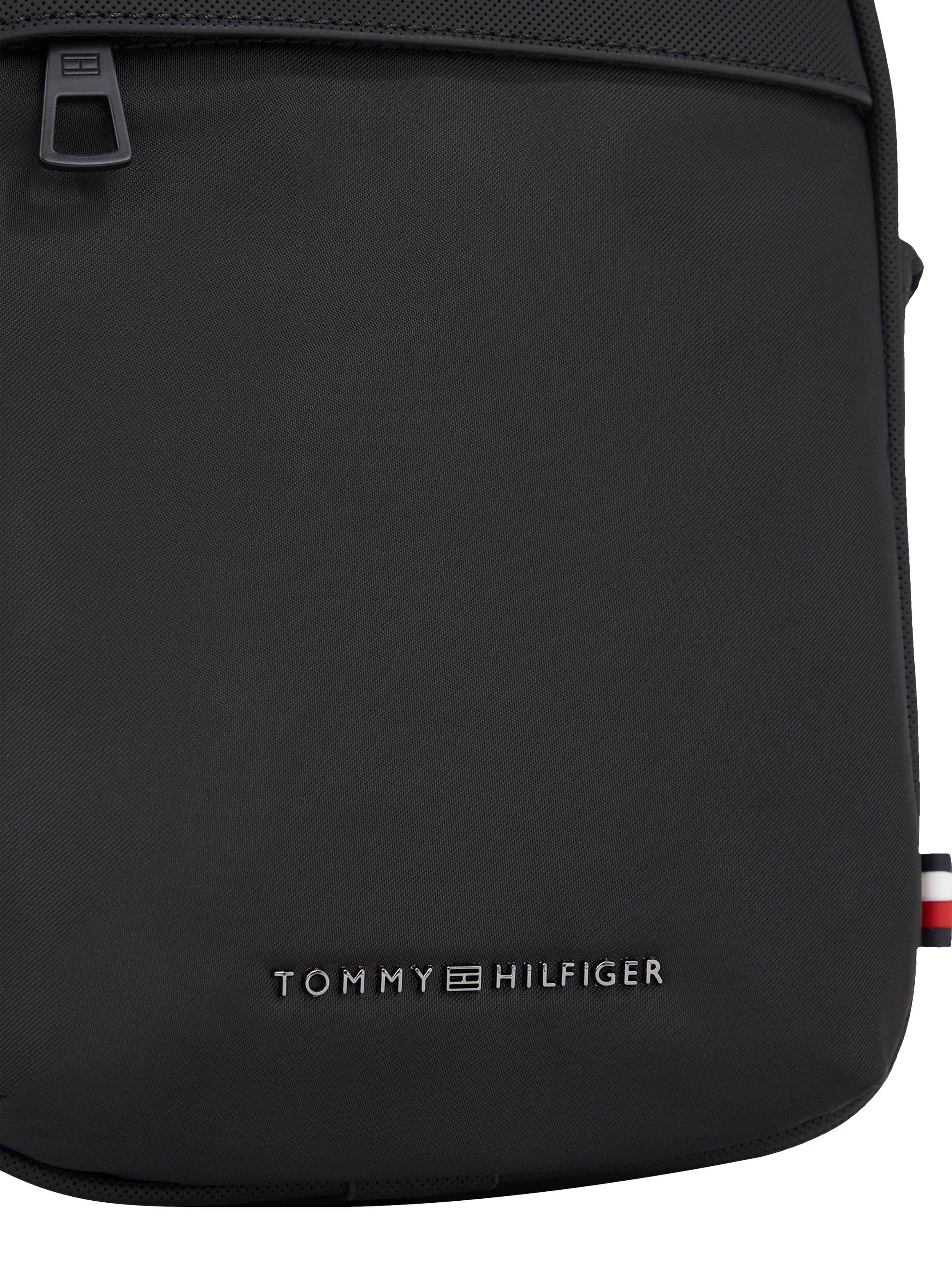 Tommy Hilfiger Umhängetasche »TH REPREVE MINI REPORTER«, Men Arbeitstasche, Messenger Bag, Schultertasche, Vordertaschenfach