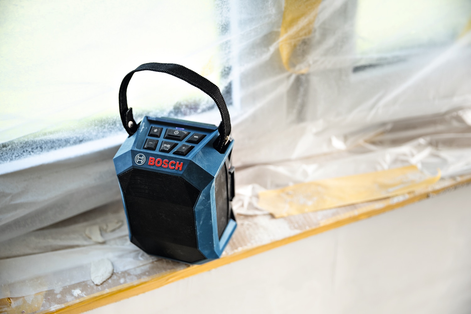 Bosch Professional Bluetooth-Lautsprecher »GPB 18V-1 C Professional solo« ( ) inkl. Batterieabdeckung, ohne Akku und Ladegerät