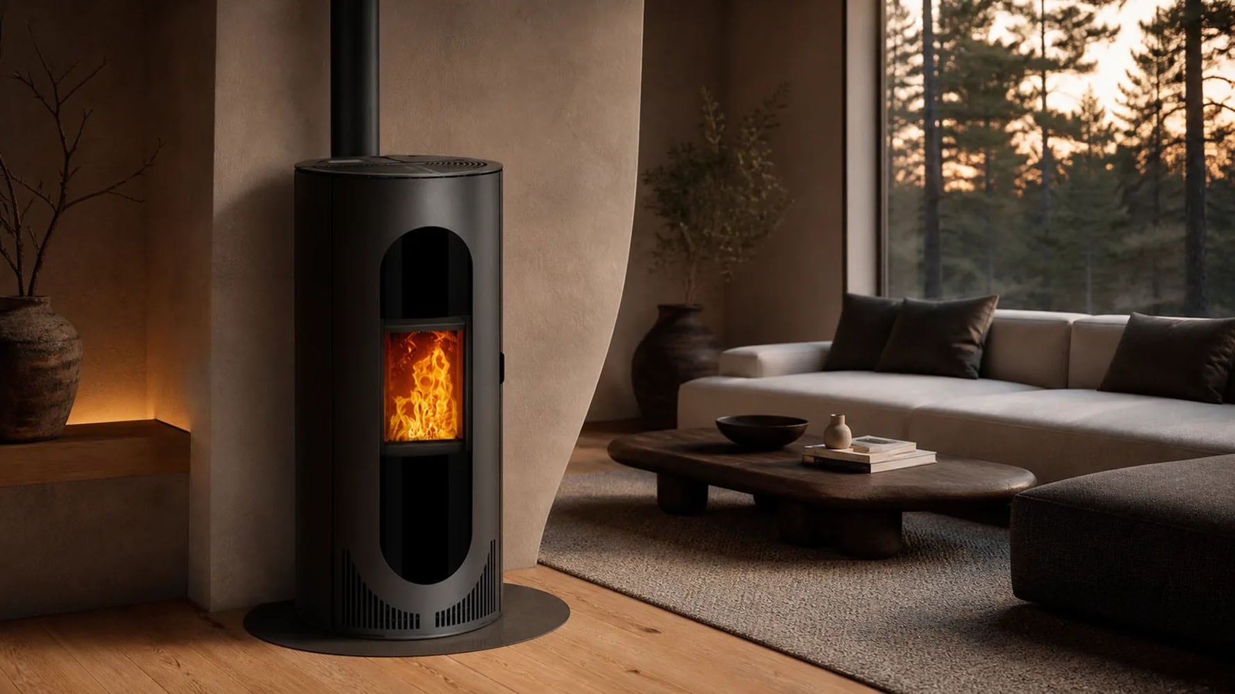 Haas + Sohn Pelletofen »HSP 4.0-F3-02«