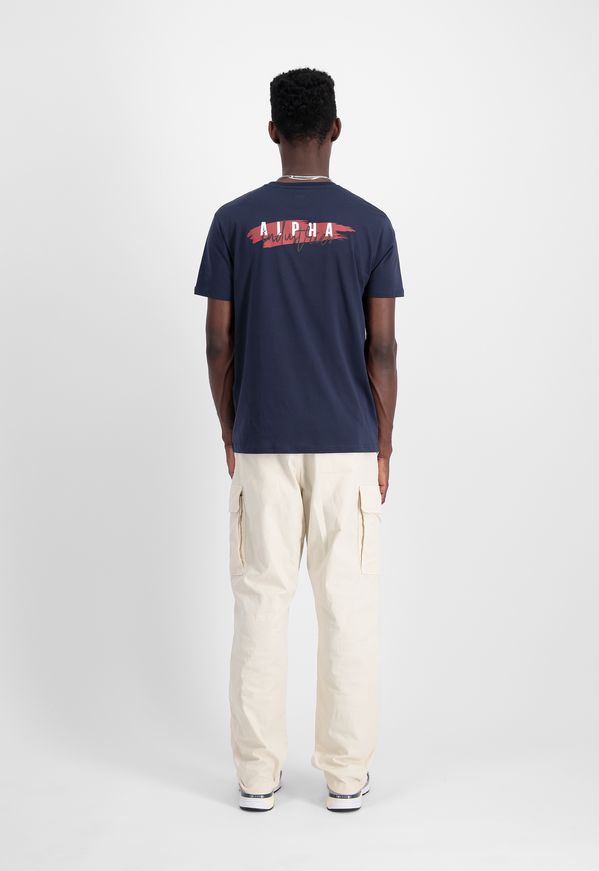 Alpha Industries T-Shirt »Alpha Industries Men - T-Shirts Signature Puff Print BP T«