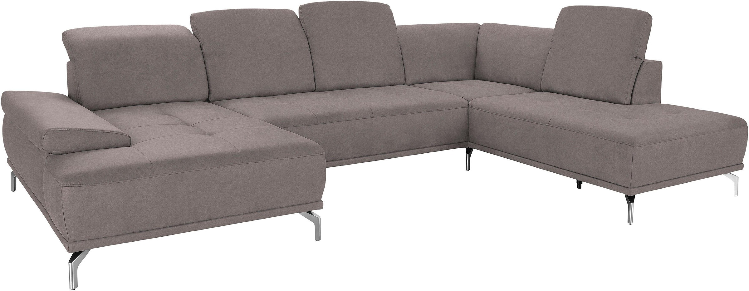 Home affaire Wohnlandschaft »Caluna« Inkl.Sitztiefenverstellung, wahlweise günstig online kaufen