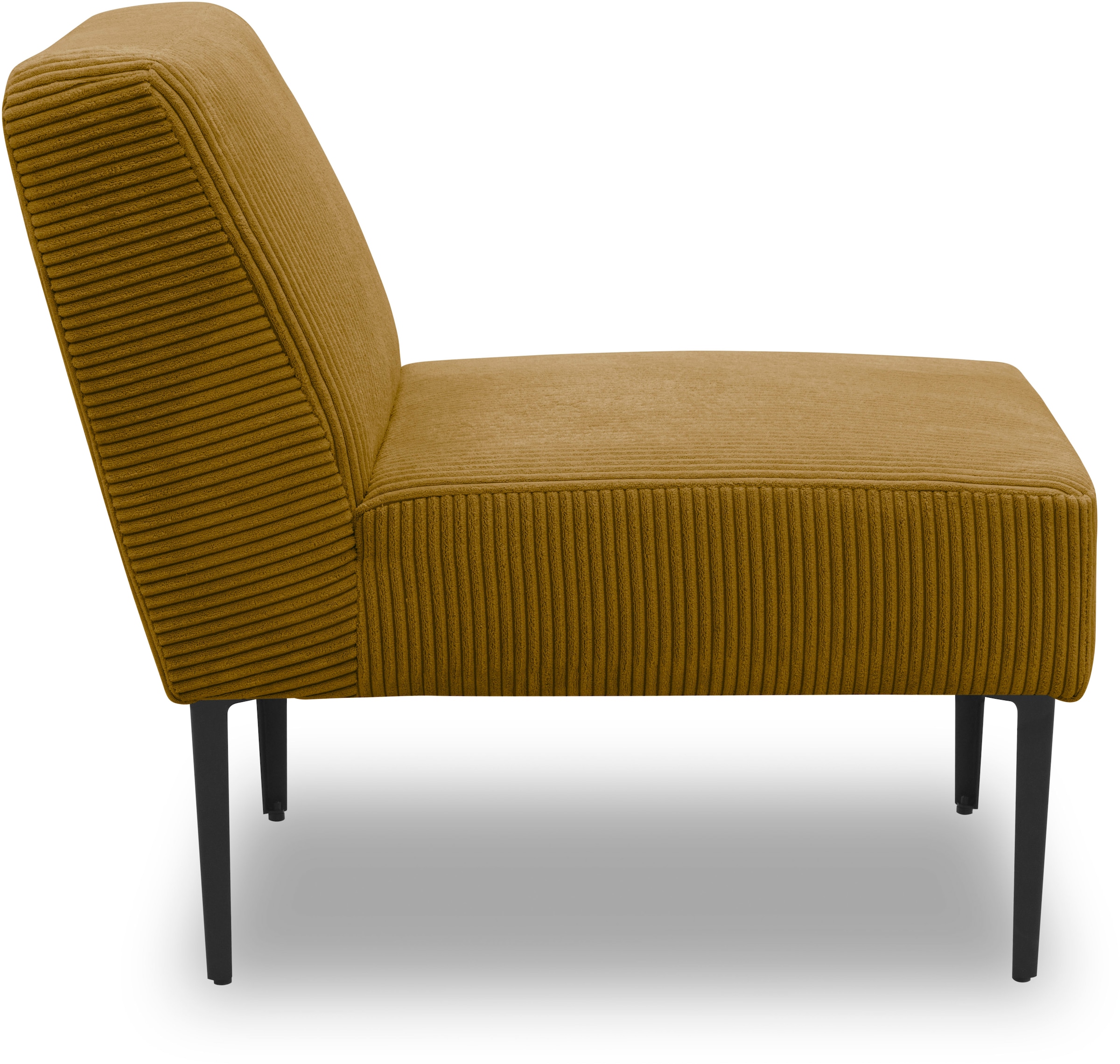 DOMO collection Sessel »700010 Lieferzeit nur 2 Wochen, auch einzeln stellbar«, für individuelle Zusammenstellung eines persönlichen Sofas, Cord-Bezug