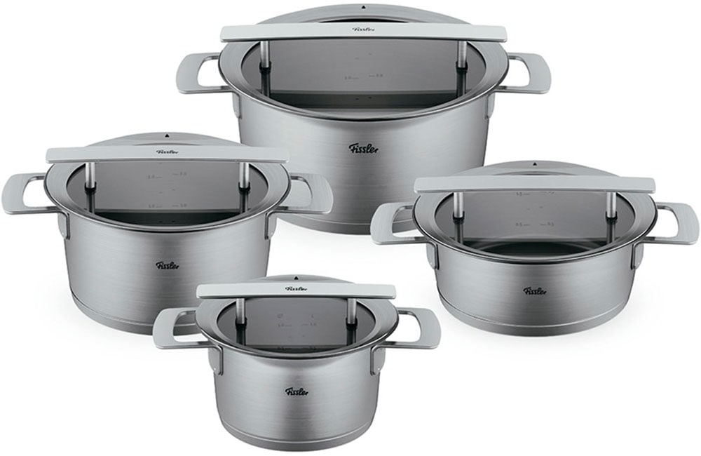 Fissler Topf-Set »Phi Collection« Edelstahl 18/10 Set, Kochtopf 16/20/24cm; günstig online kaufen
