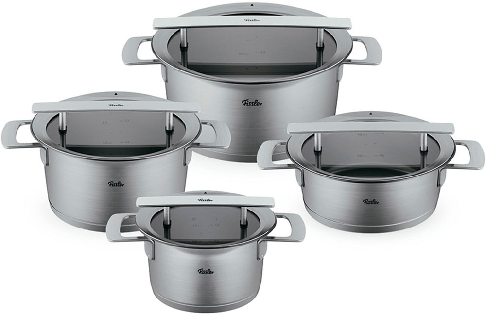 Fissler Topf-Set »Phi Collection« Set, Kochtopf 16/20/24cm; Bratentopf 20cm günstig online kaufen