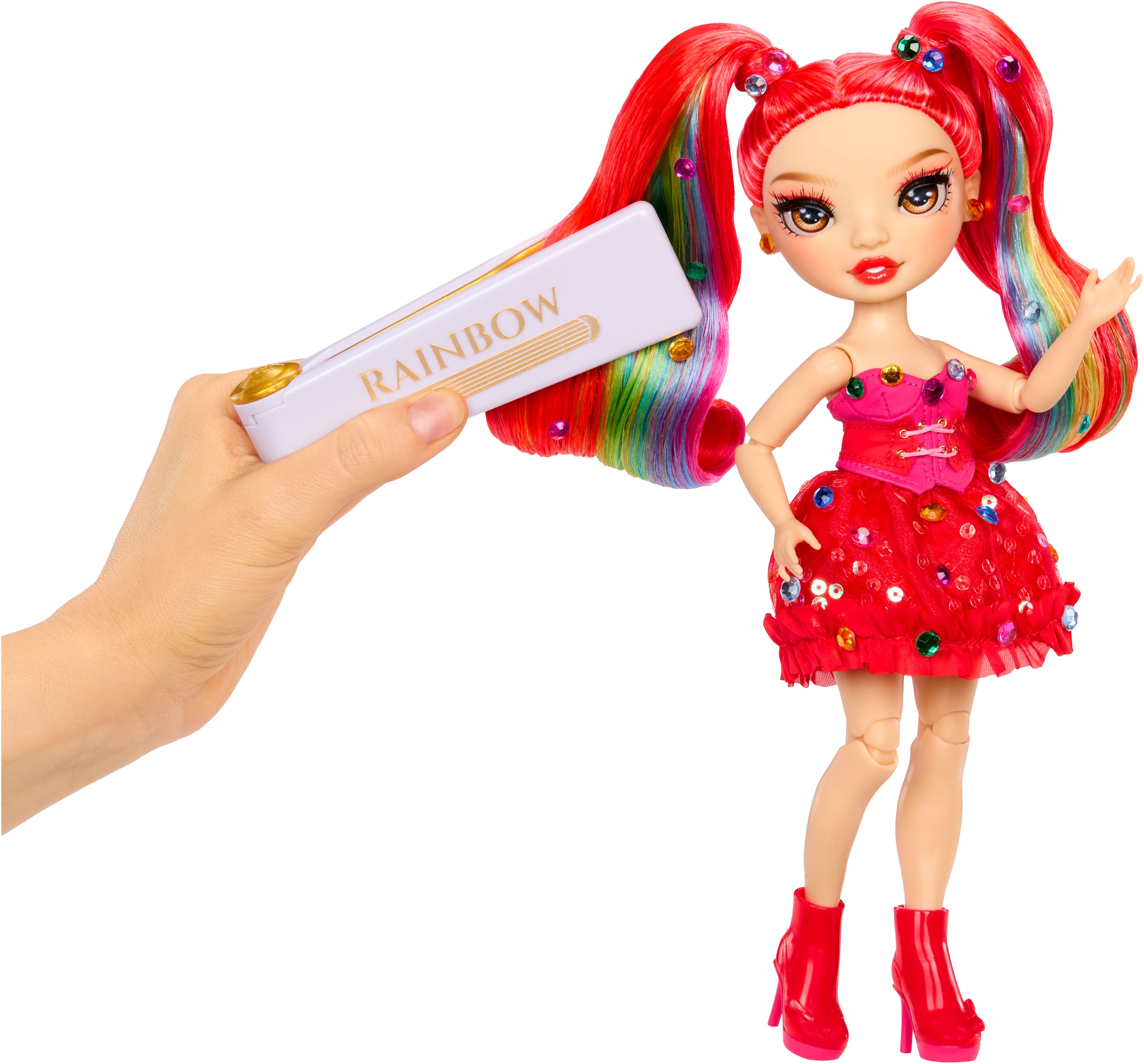 RAINBOW HIGH Anziehpuppe »Rainbow High Be Dazzling Fashion Dolls- Vivienne Rouge«