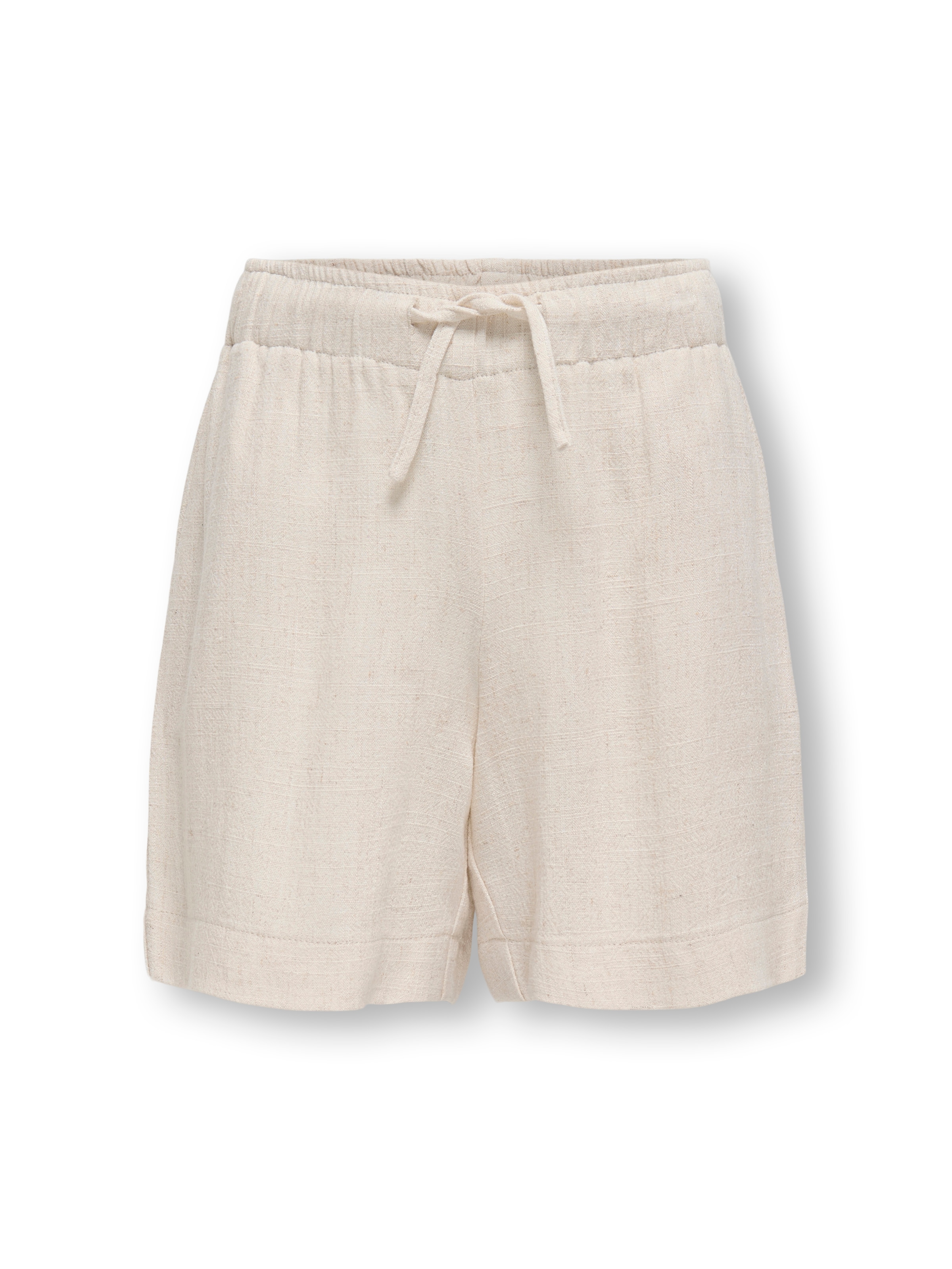 KIDS ONLY Shorts »KOGSIESTA PULL-UP LINEN BLEND SHORTS PNT«  in Leinenoptik