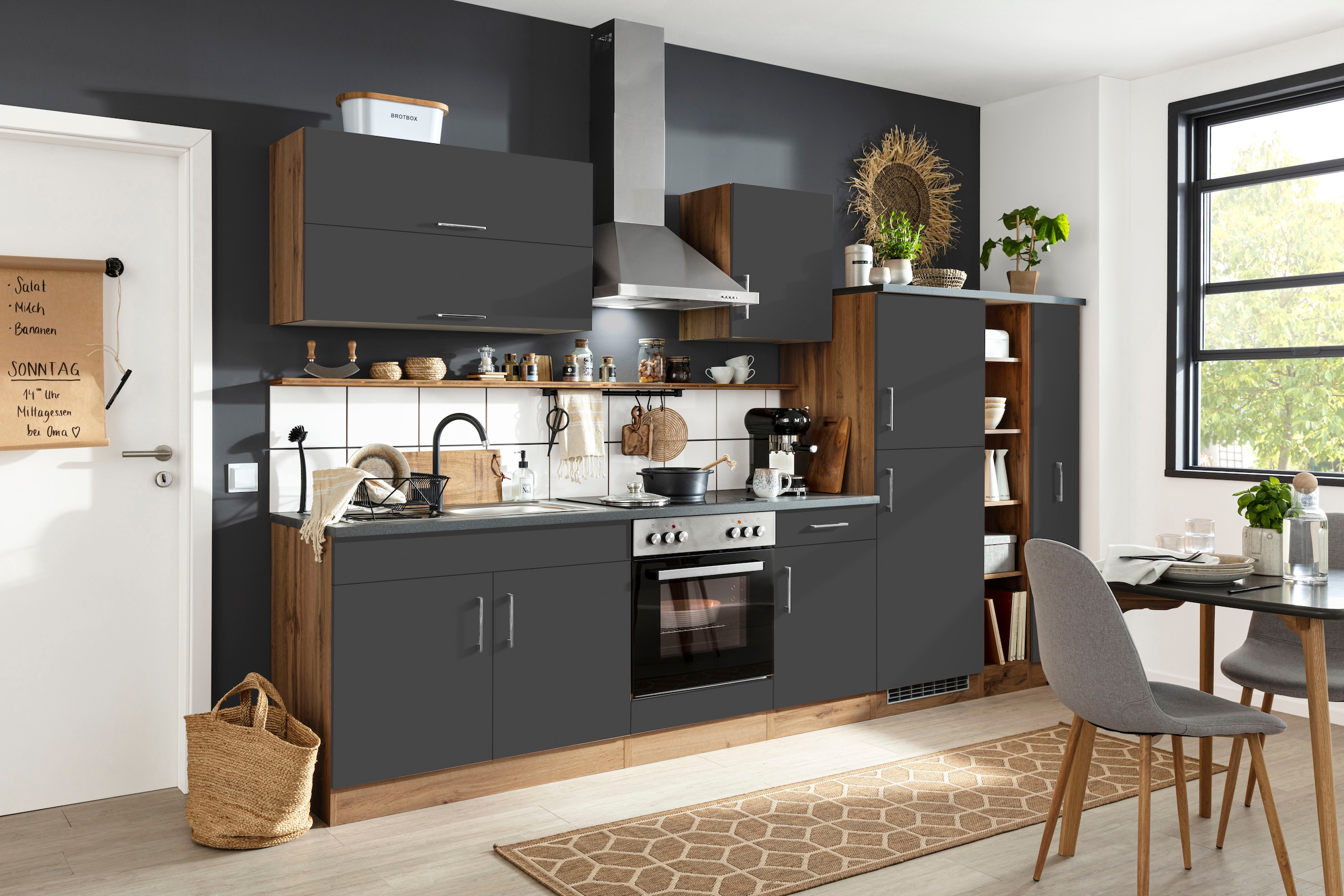 Küchenzeile mit MÖBEL E-Geräten, cm 330 HELD kaufen »Colmar«, Breite auf Raten