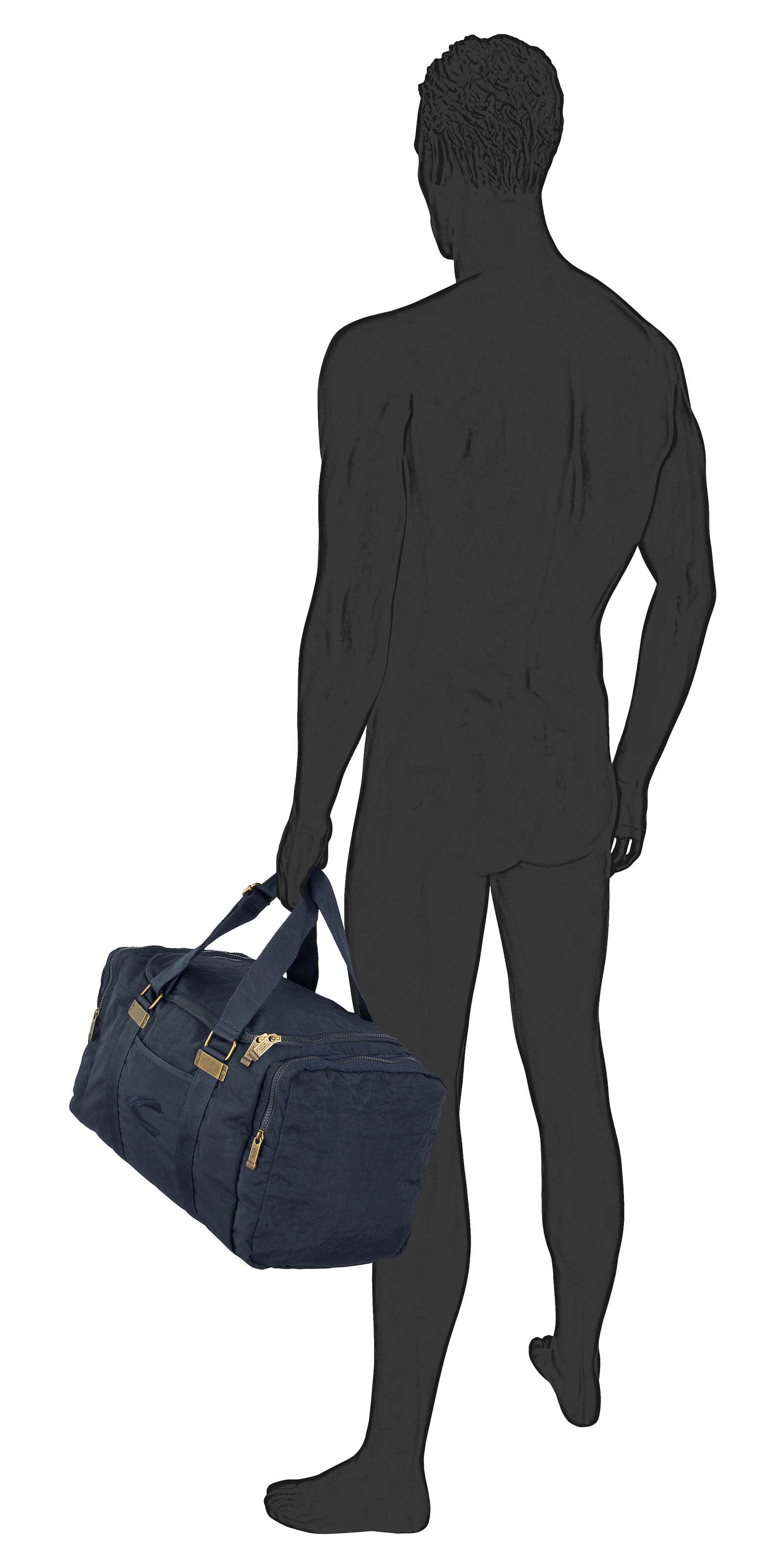 camel active Weekender »Journey« Unisex Reisetasche mit vielen Funktionen und Logostickerei