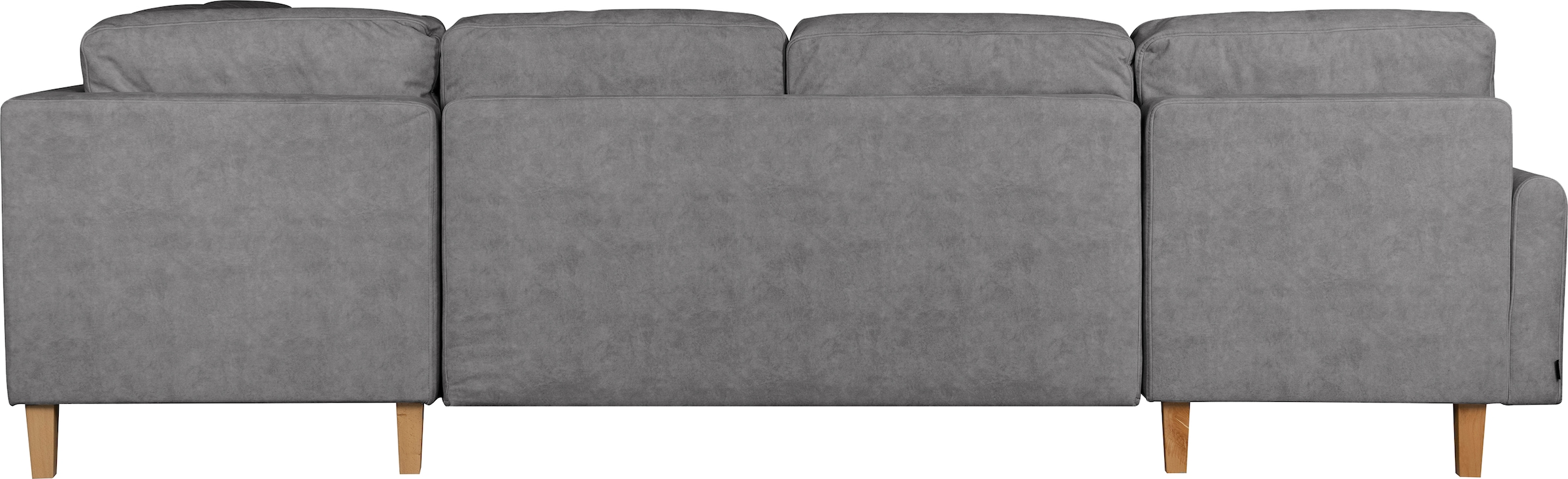 Home affaire Wohnlandschaft »TRIPLO U-Form wahlweise mit Schlaffunktion, B/T/H: 310/192/90 cm«, Schlafsofa, auch mit Bettkasten, Steppung im Rückenkissen