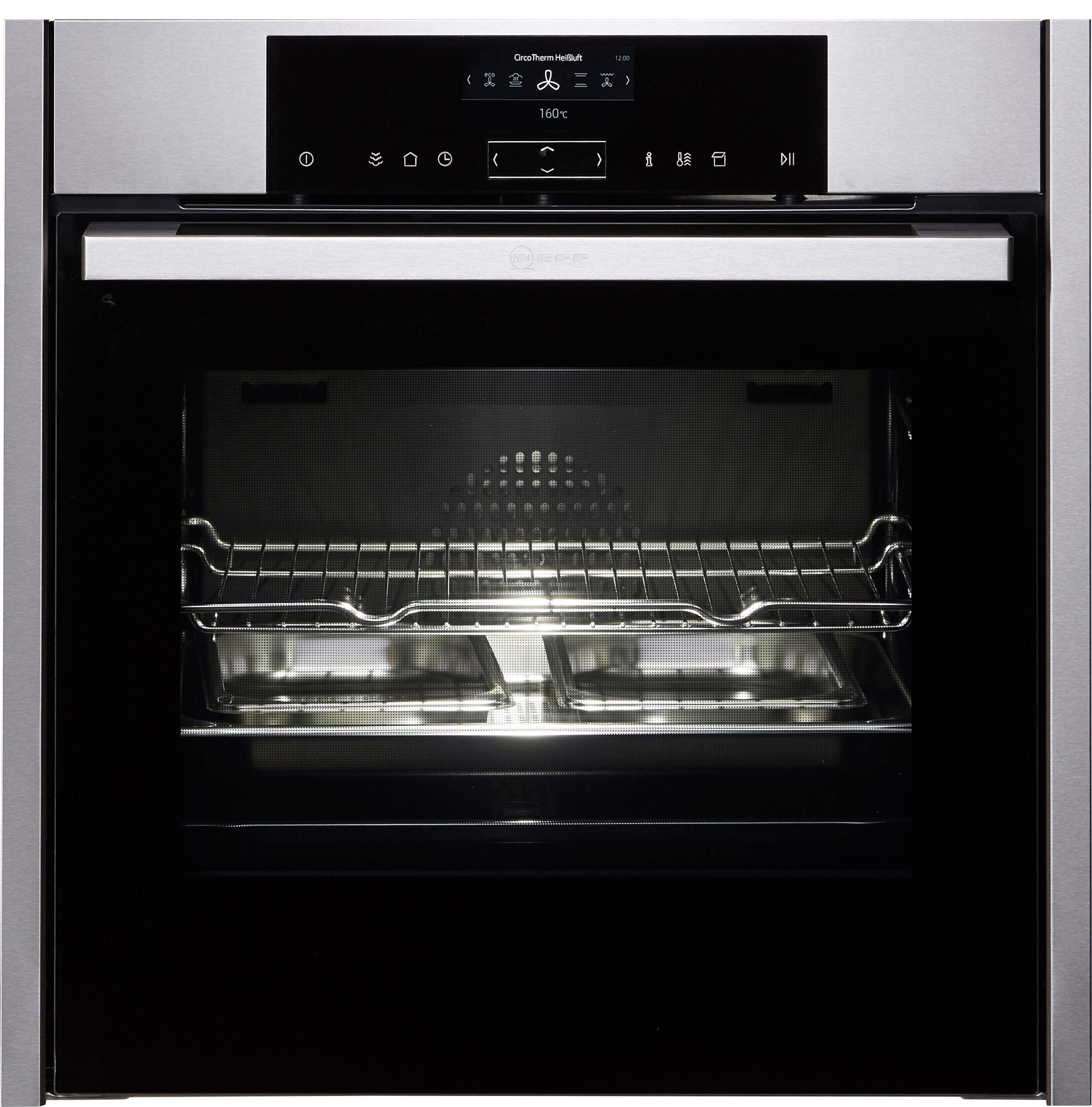 3. Bild von NEFF Dampfbackofen »B15FS22N0«, N 90, B15FS22N0, mit Teleskopauszug nachrüstbar, easyClean, FullSteam® - Volldampf