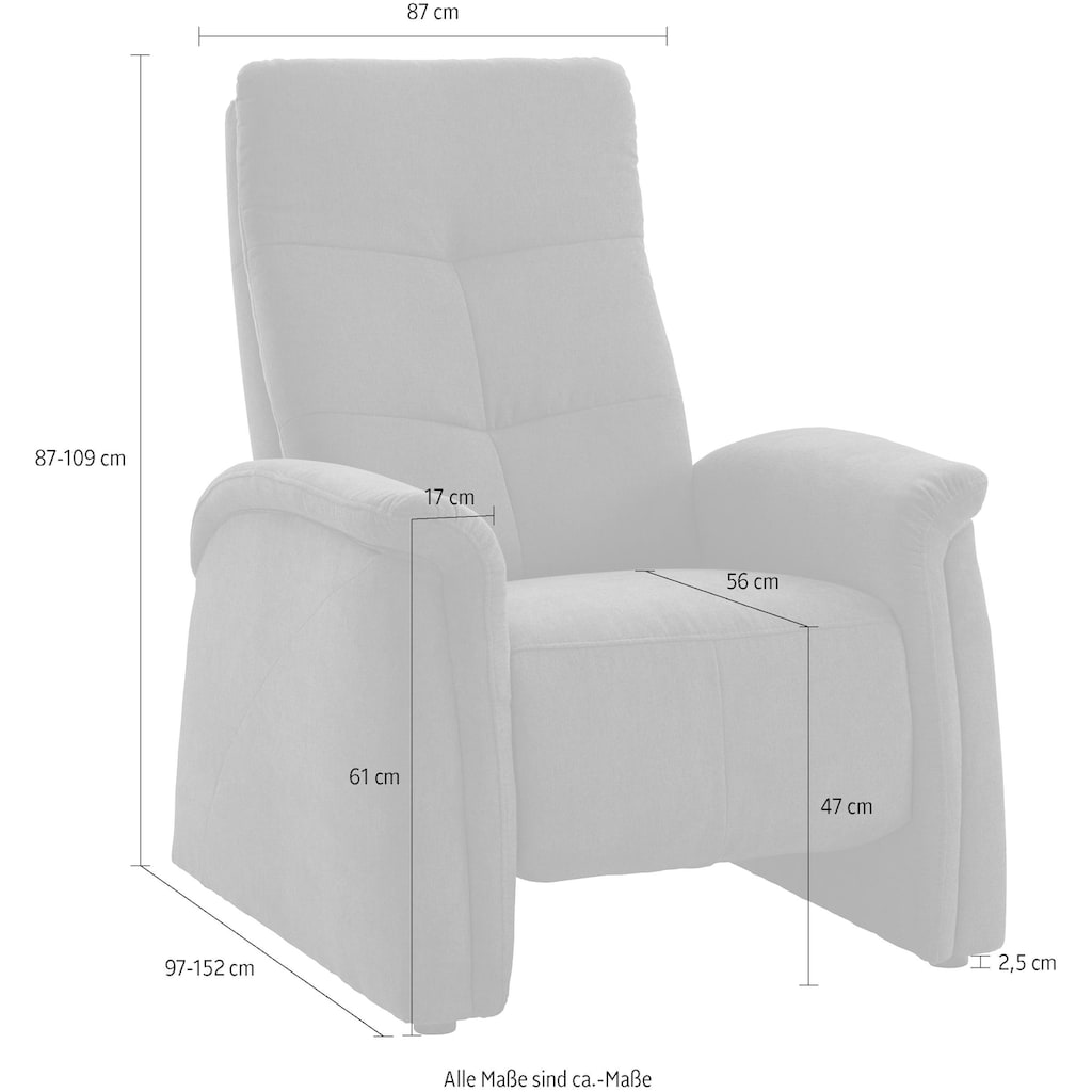 exxpo - sofa fashion Sessel »Tivoli«, (Set)