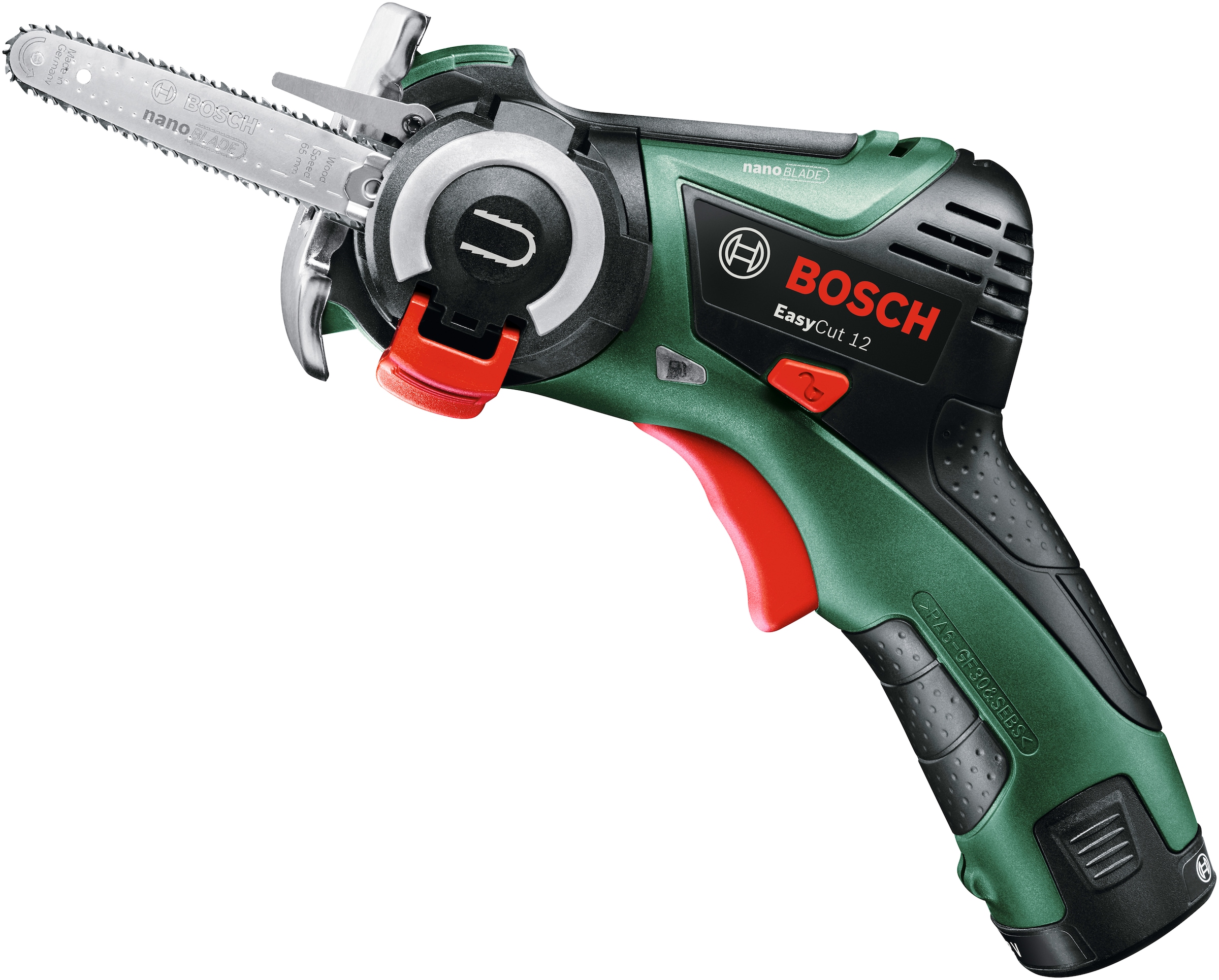 Bosch Home & Garden Akku-Multisäge »EasyCut 12 nanoBLADE-Säge«, (Set), mit Akku 12 V/2,0Ah und Ladegerät