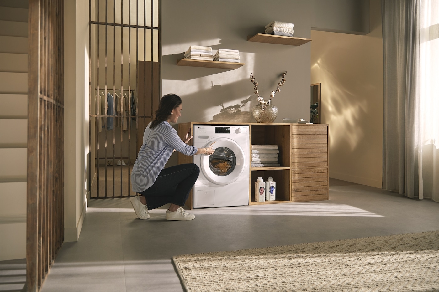 Miele Waschmaschine »WSD383 WCS PWash&Steam&9kg« 9 kg Getestet auf 20 Jahre perfekte Wäschepflege, 25 Jahre Motorgarantie