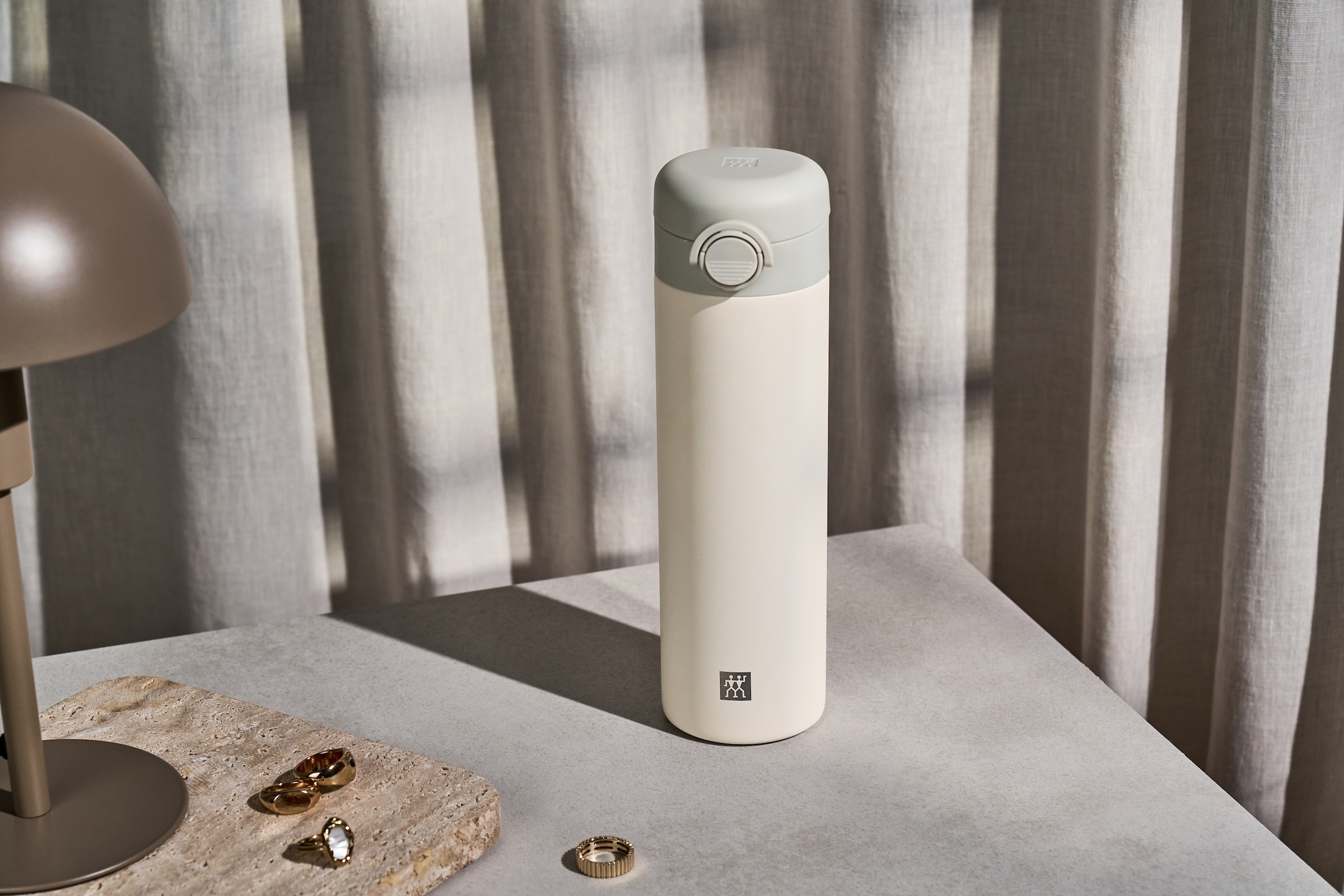 Zwilling Thermoflasche »Thermo Plus« Edelstahl, Doppelwandig, Auslaufsicher