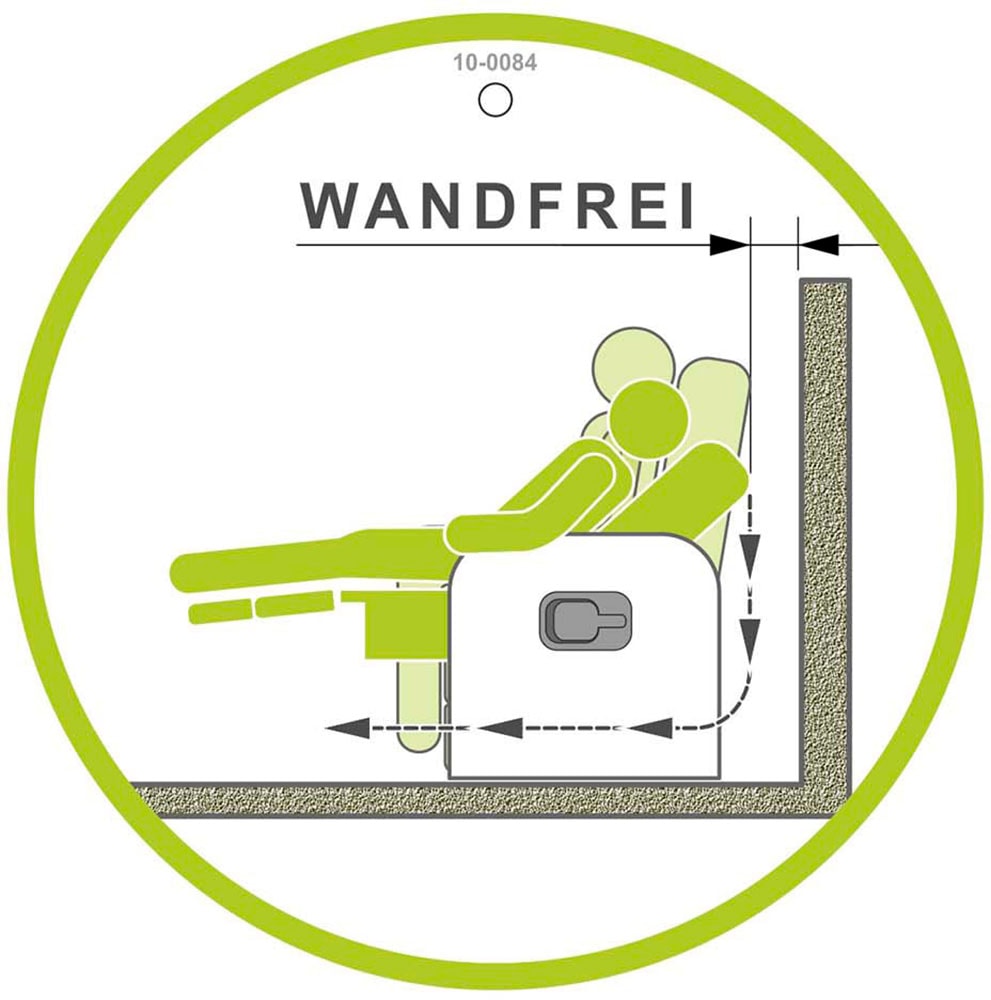 Jockenhöfer Gruppe 2-Sitzer »Utah« Liegefunktion durch halbautomatische Relaxfunktion, TFK-Polsterung