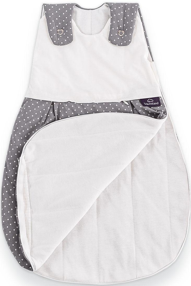 Träumeland Babyschlafsack »Set Pünktchen grau« günstig online kaufen