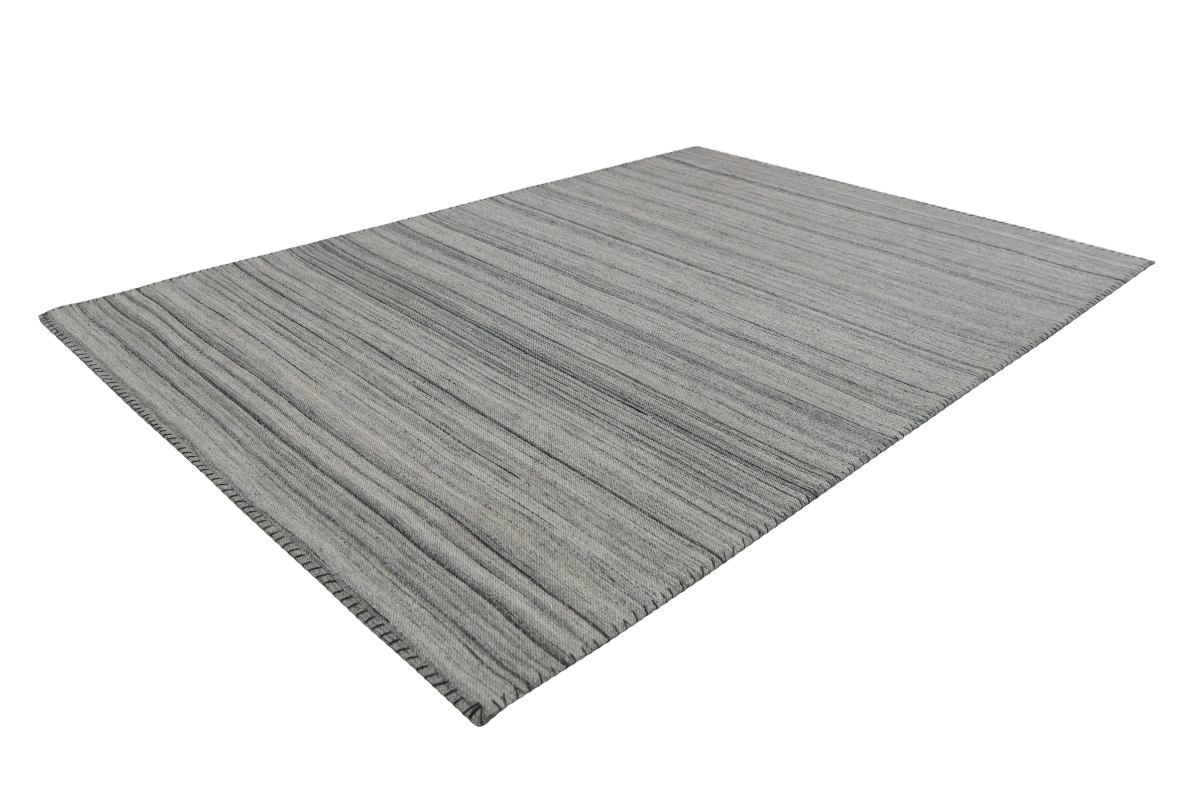 Kayoom Teppich »Phoenix 210«, rechteckig, 6 mm Höhe, Dezenter Jacquard-Teppich, Flachflor, Aus pflegeleichten Materialien