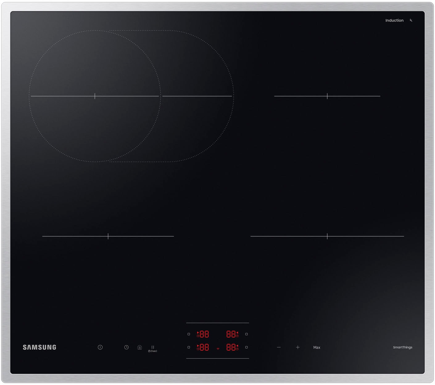 Samsung Induktions-Kochfeld »NZ64B4015HK/U1« Höhe des Kochfelds beträgt nur günstig online kaufen