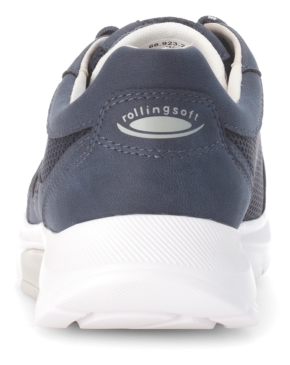 rollingsoft Keilsneaker  , Freizeitschuh, Halbschuh, Schnürschuh mit Wechselfußbett