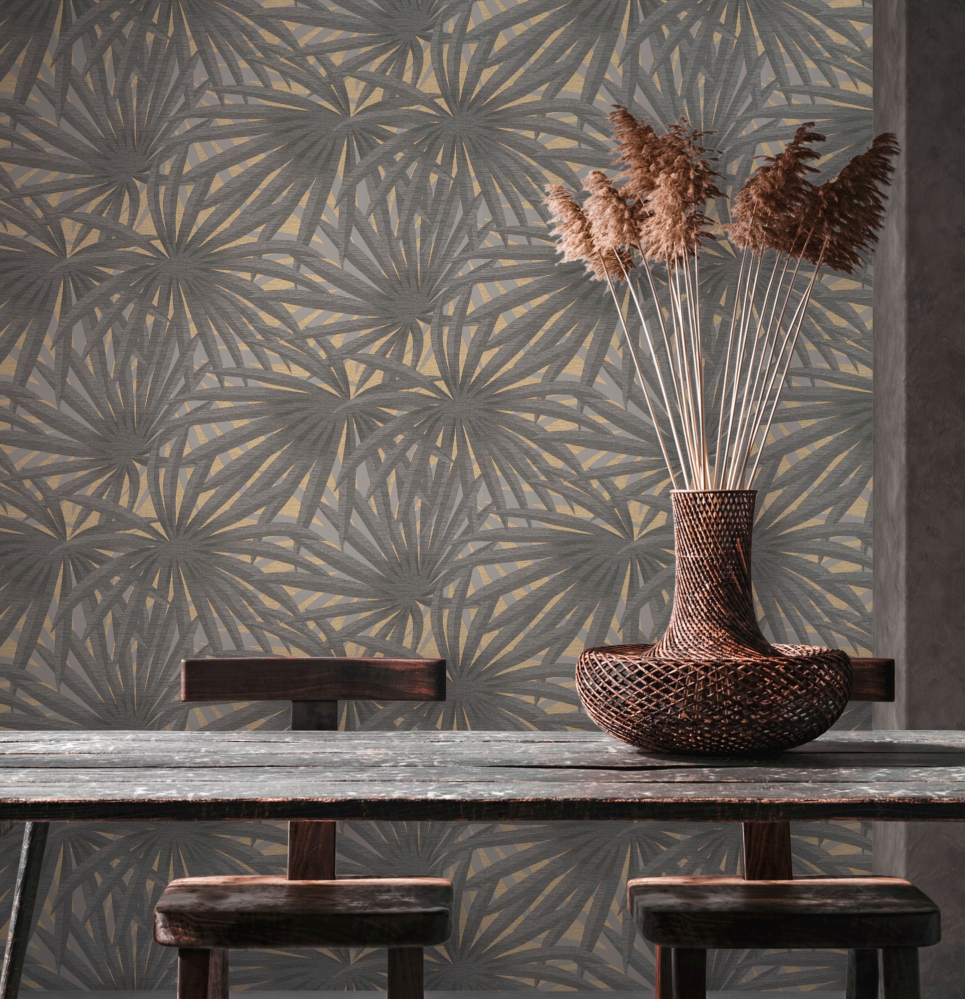 living walls Vliestapete »Metropolitan Stories, Said Marrakesch«, floral-botanisch-tropisch, Blumen Tapete Floral