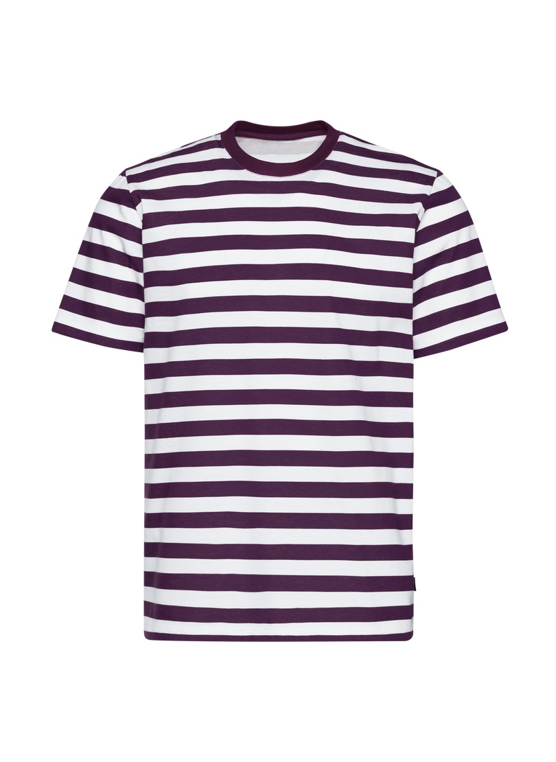 Trigema T-Shirt »TRIGEMA Heavy T-Shirt mit Ringelmuster«, (1 tlg.)