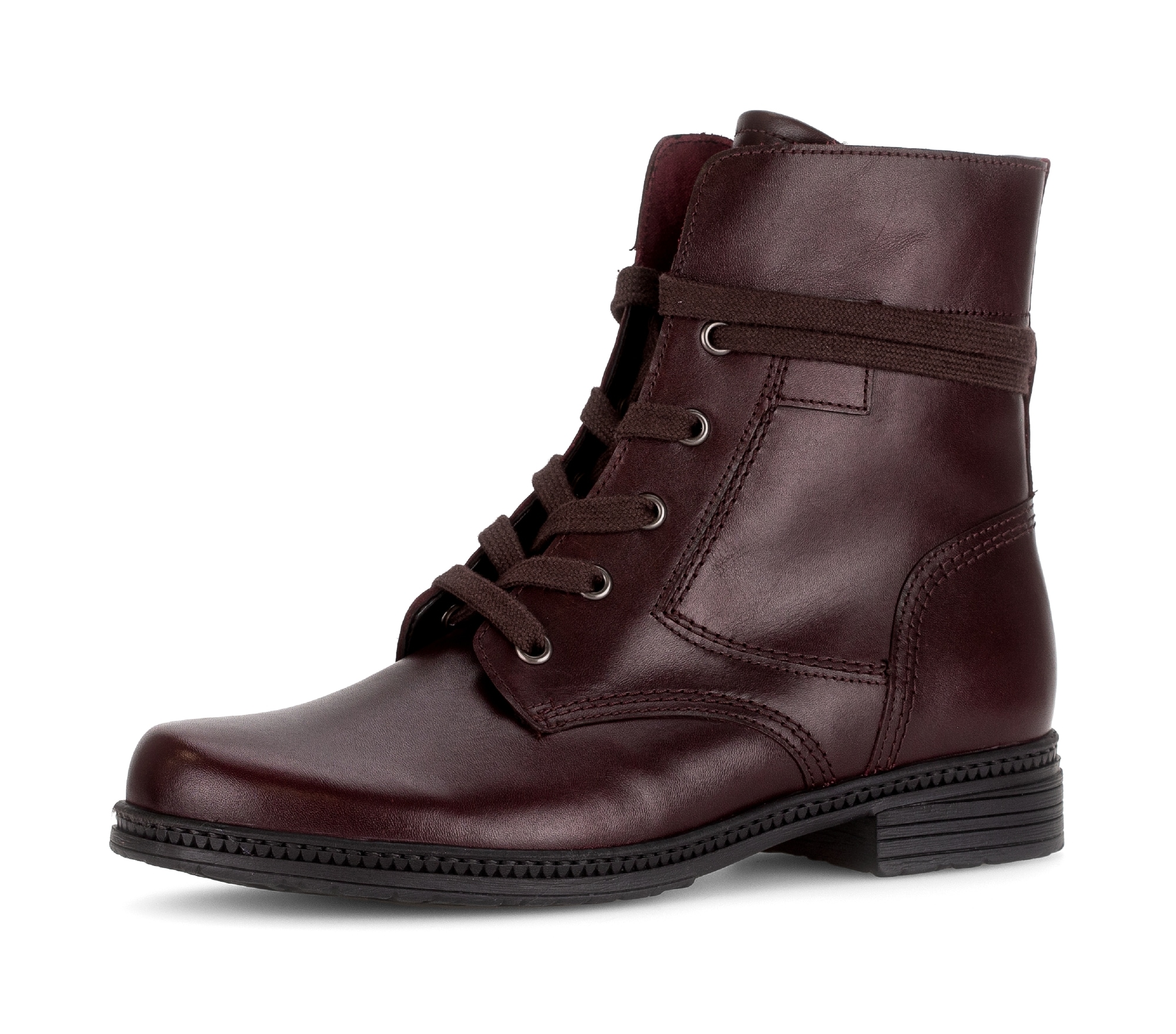 Gabor Schnürstiefelette  , Schnürboots, Businessschuh mit Blockabsatz