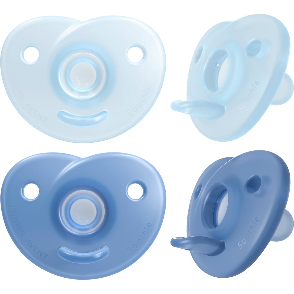 Philips AVENT Schnuller »Soothie 0-6m SCF099«, (2 St.)