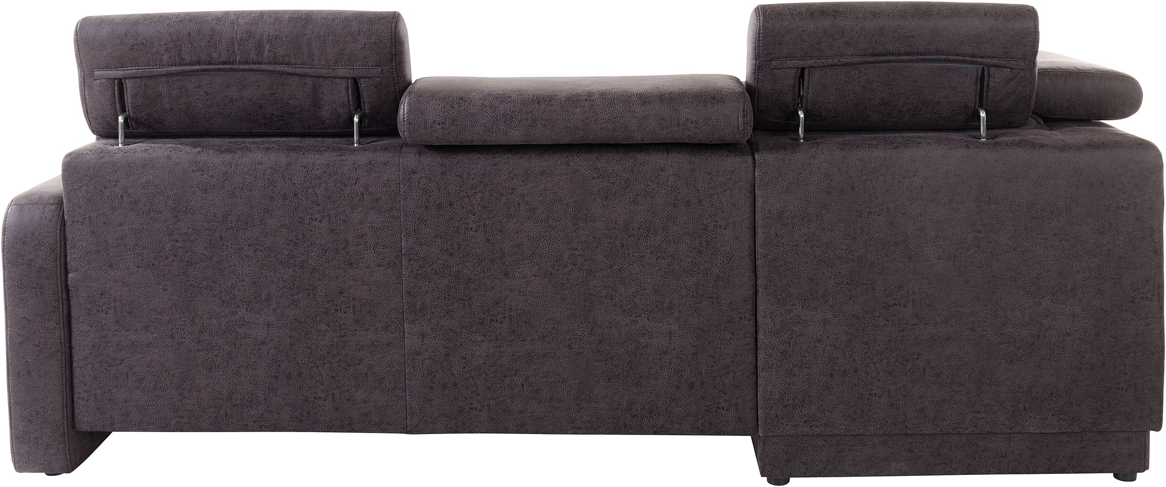 sit&more Ecksofa »Bologna L-Form«, Kopfteilverstellung, wahlweise mit Bettfunktion und Schubkasten