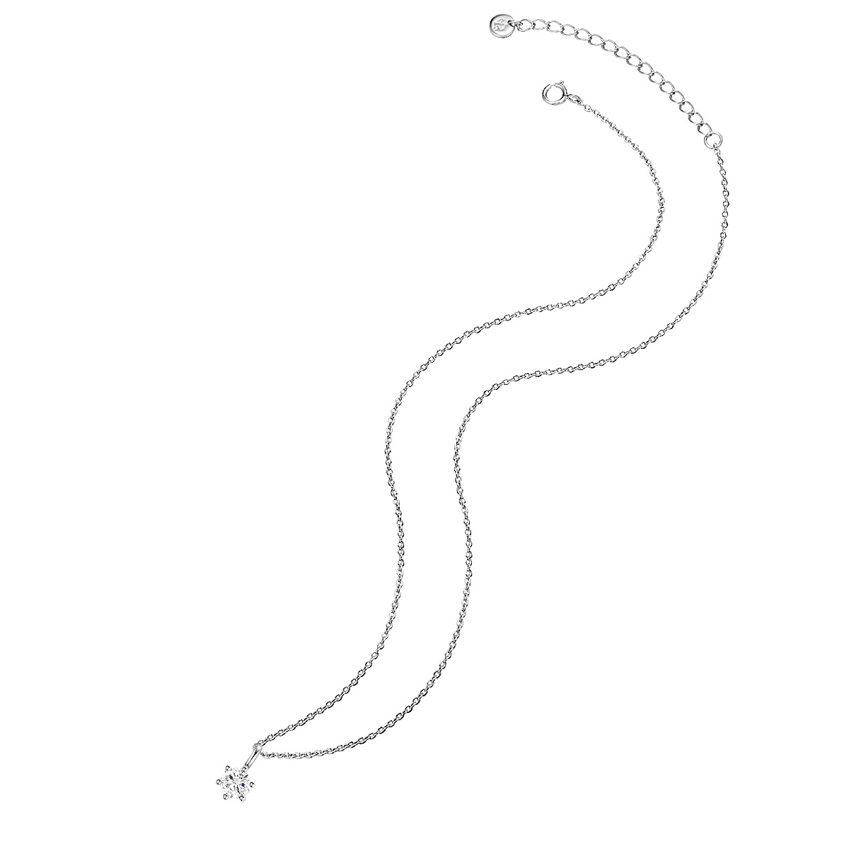 Glanzstücke München Kette mit Anhänger »GSM259«, (1 tlg.), aus Sterling Silber