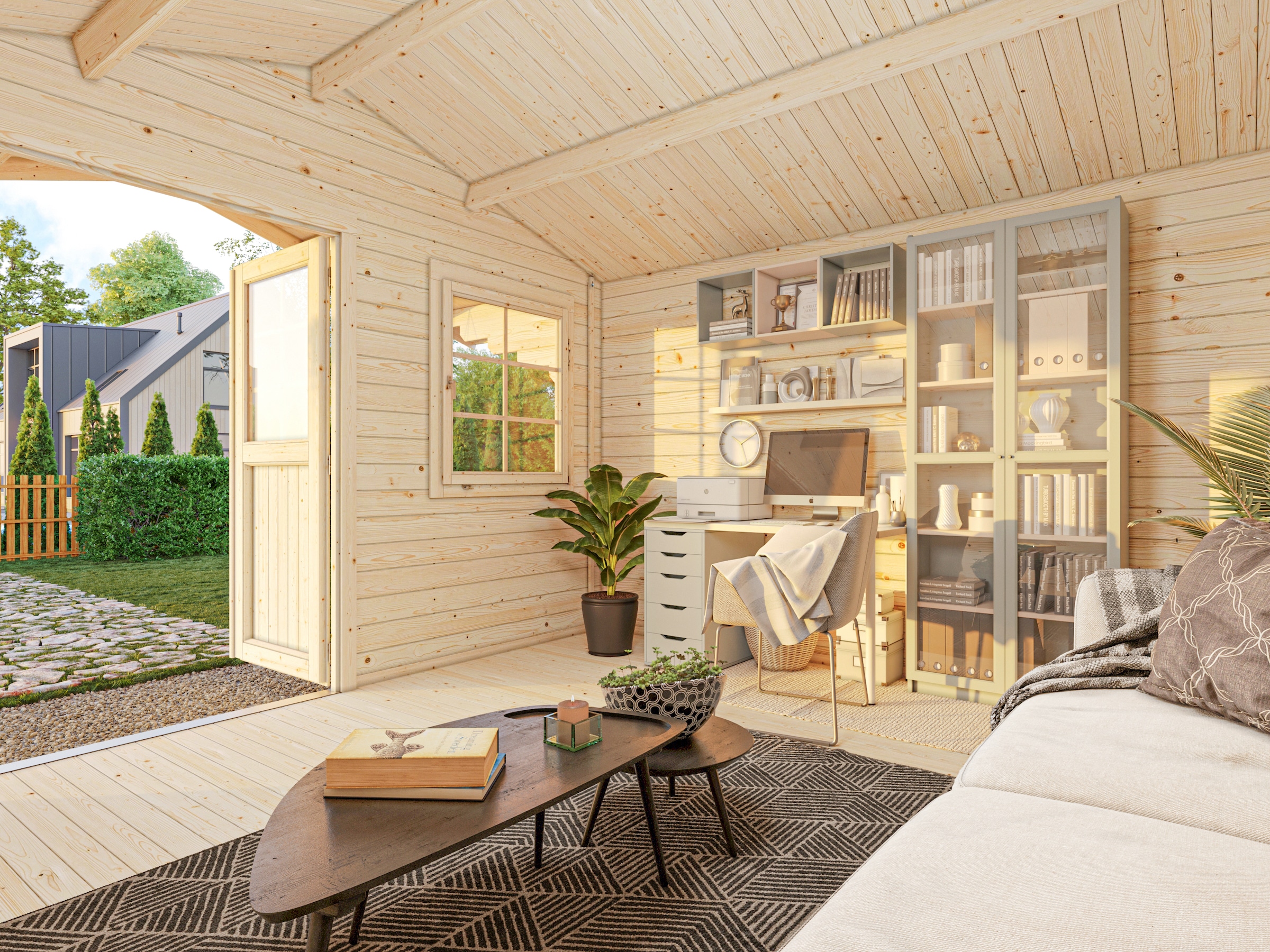 Palmako Gartenhaus »Sally« verschiedene Farben